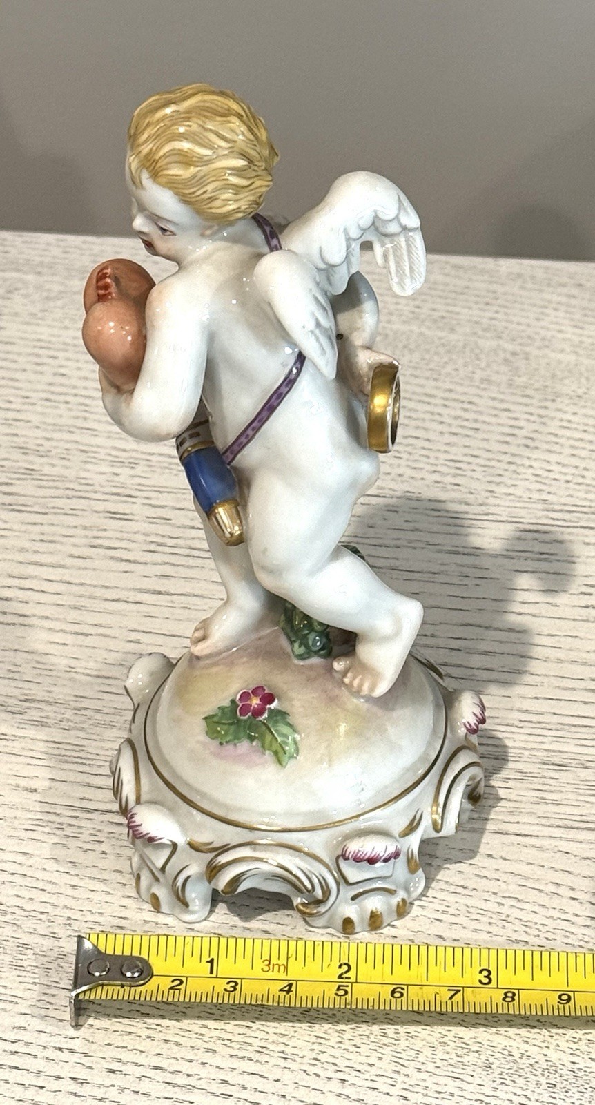 Austria Augarten Wien porcelain figurine “Cupid With Ring”