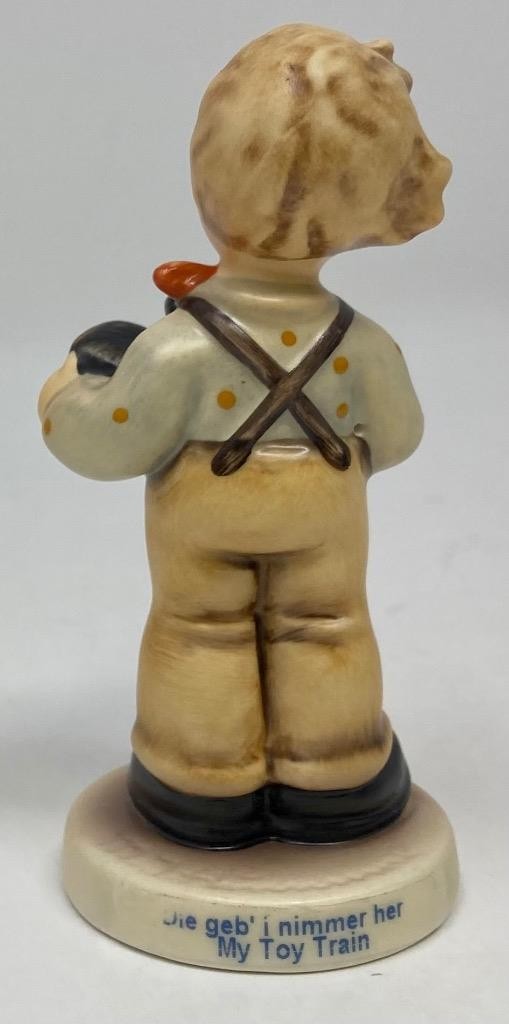 Hummel Figurine My Toy Train HUM 2078 TMK8 3 1/2″ Tall in Original Box