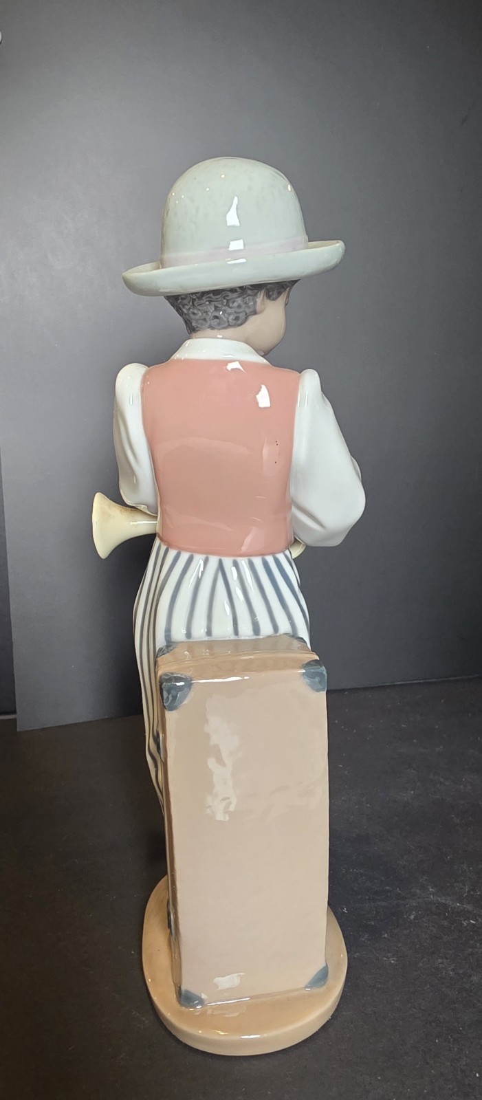 Lladró Black Legacy Jazz Trumpet Player Figurine w/ Box & Papers Spain