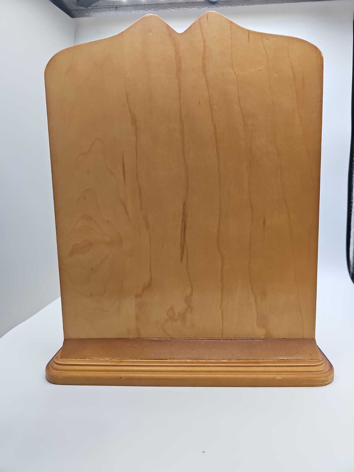 Calico Kittens Wood Display Shelf 3 Shelves For Figurines Freestanding Brown