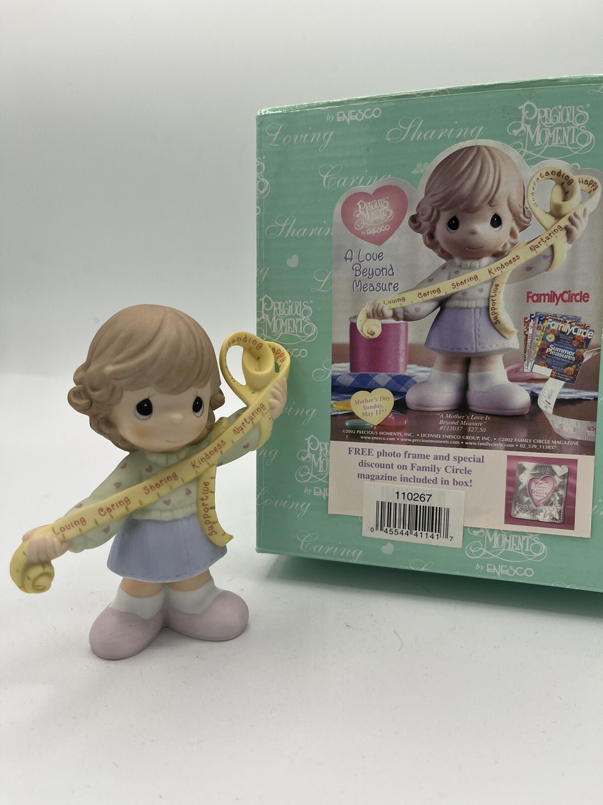 Precious Moments 113037 A Mother’s Love Is Beyond Measure, Mothers Day Figurine