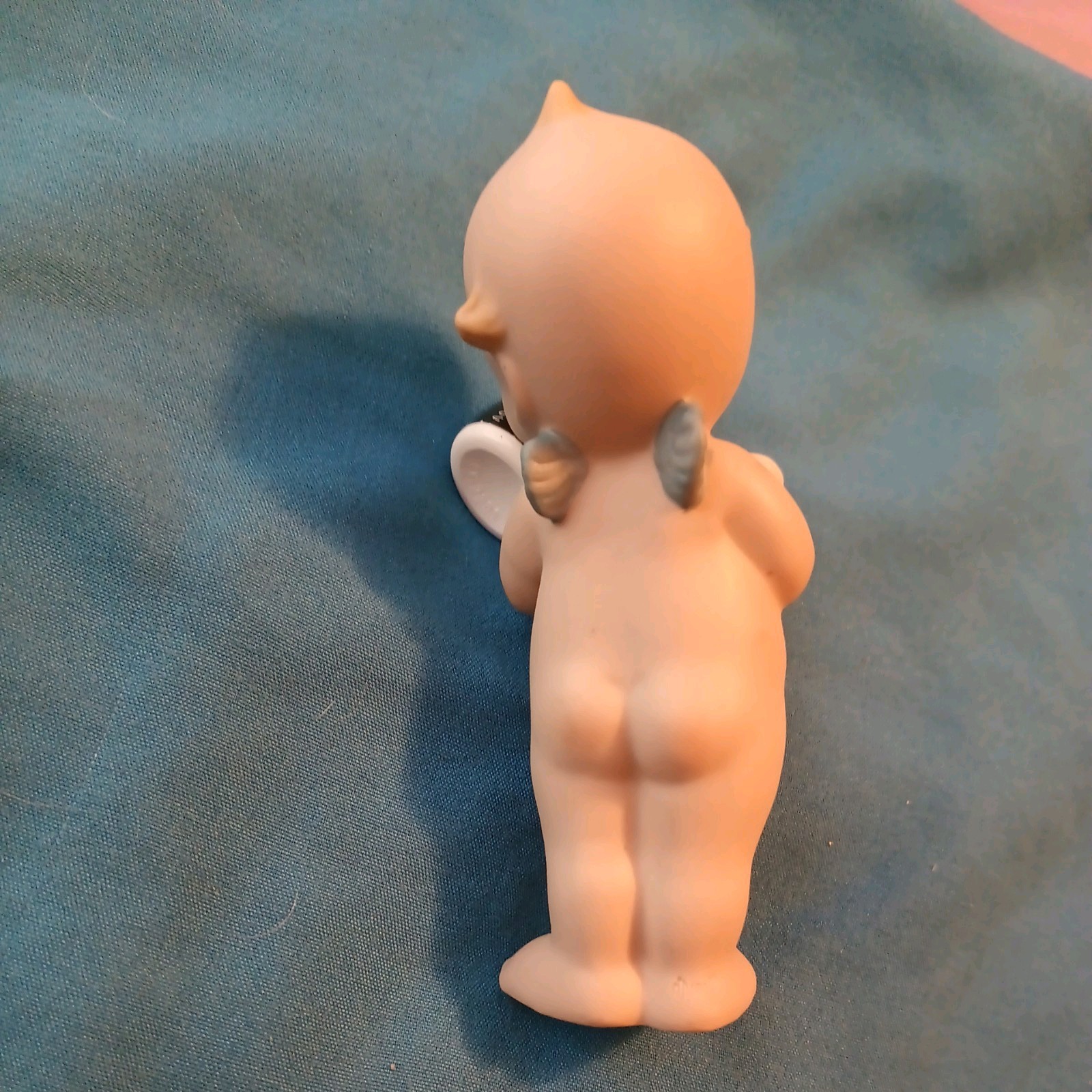 Jesco Kewpie Doll Ceramic Figure Birthday 1 Candle Figurine Vintage