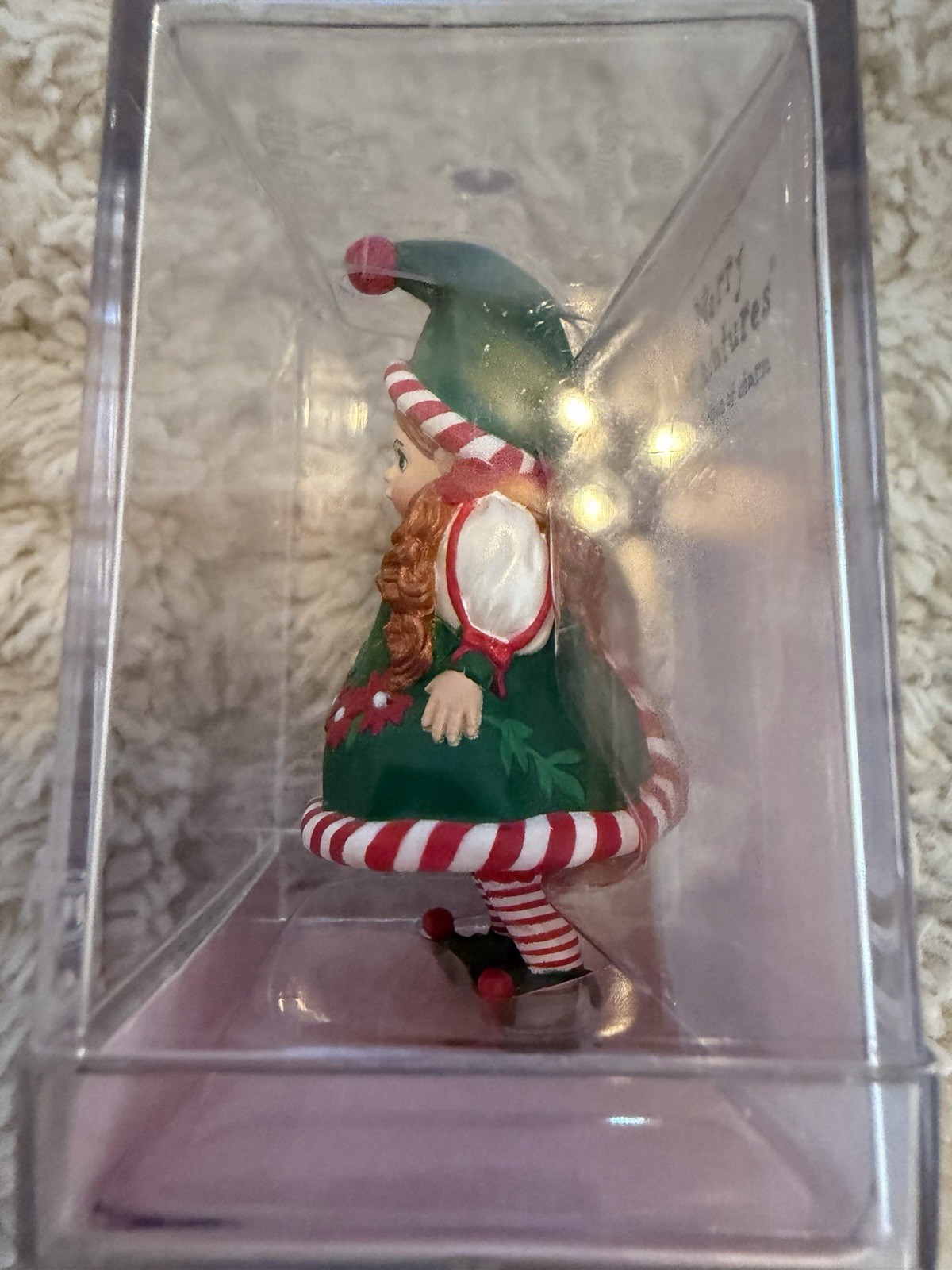 Lot If (3) Madame Alexander Hallmark Mini Figurines QMM7010,QMM7021,QMM7013 Xmas