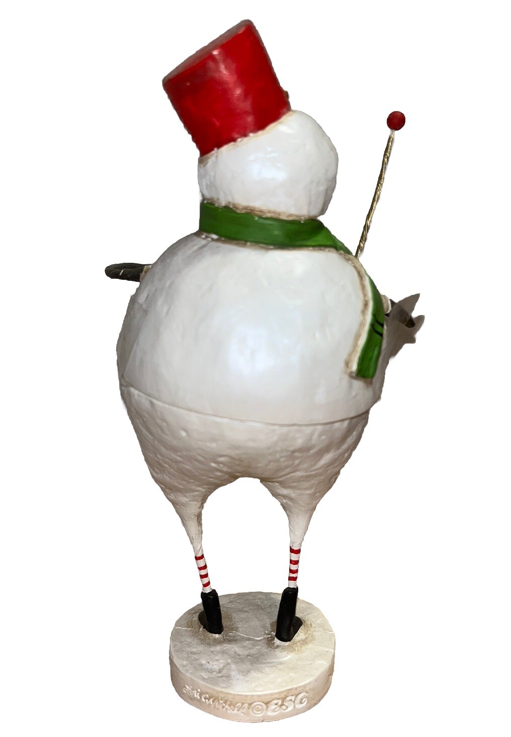 Lori Mitchell Christmas Figurine ~ Frosty Fellow Container