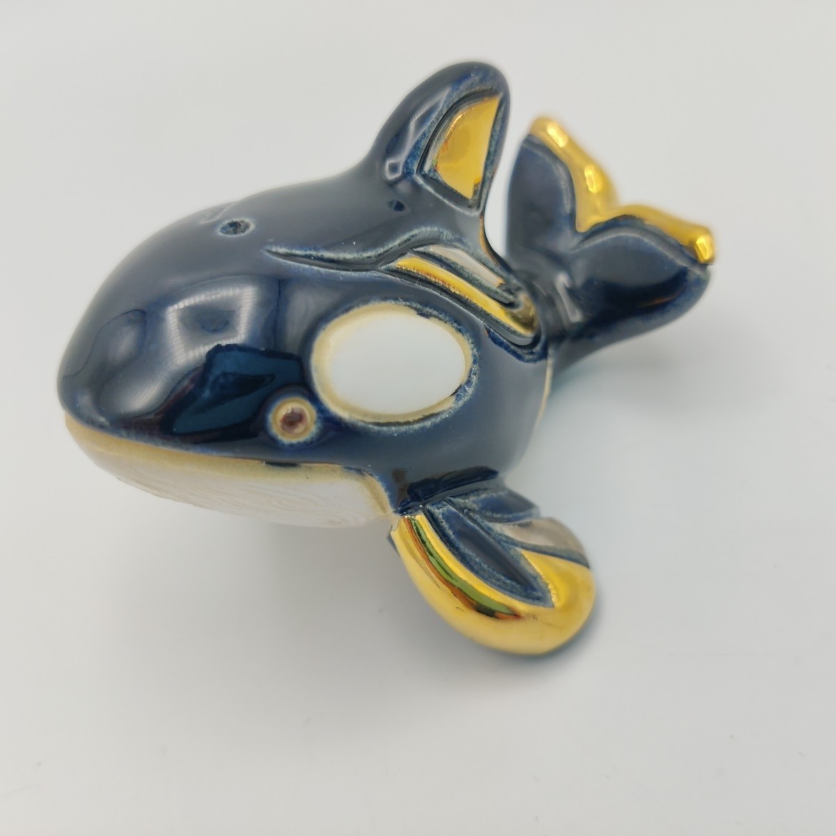 Rinconada De Rosa Orca Whale Rinca Babies Collection Platinum And Gold 1730