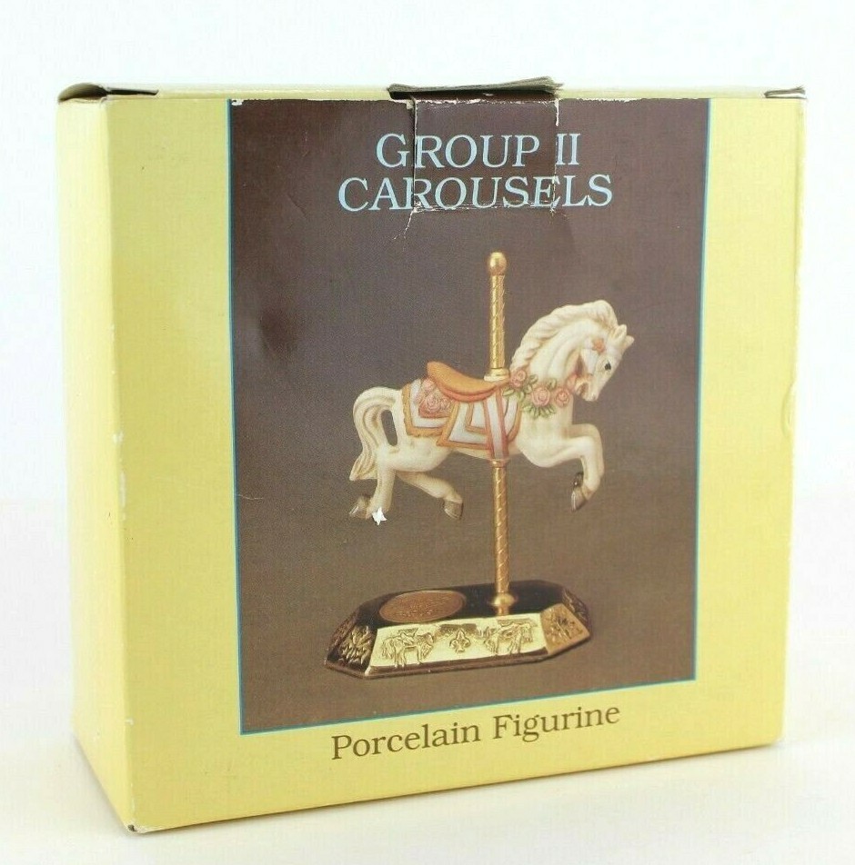 Vintage Willitts Designs Group II Carousel Horse Porcelain Figurine 4-2845
