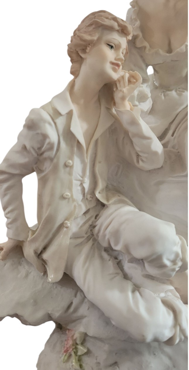 Vintage A.Belcari Capodimonte Dear Arnart Young Couple