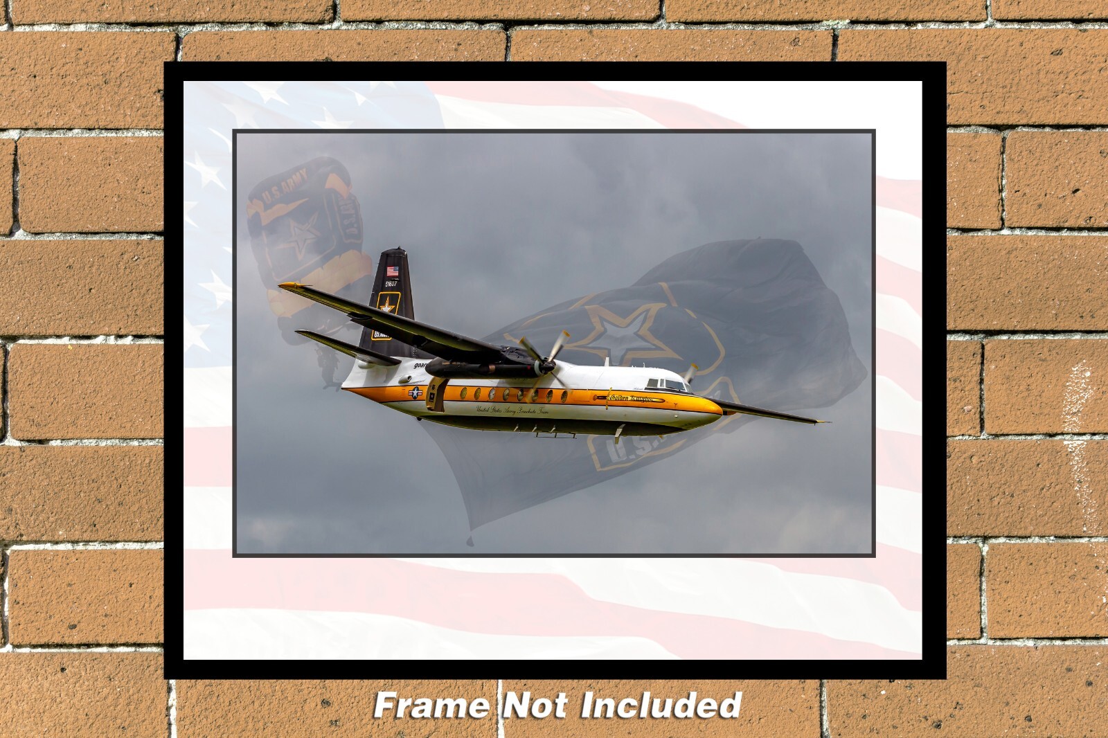 US Army Golden Knights C-31 Plane 11″ x 14″ Color Photograph (ZK001LGJM11X14)