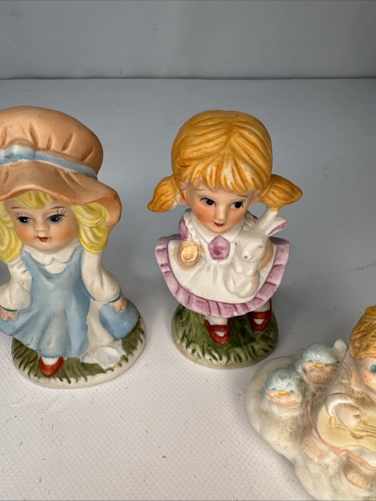 Vintage Figurine Lot – Mixed Children Mix – See Photos
