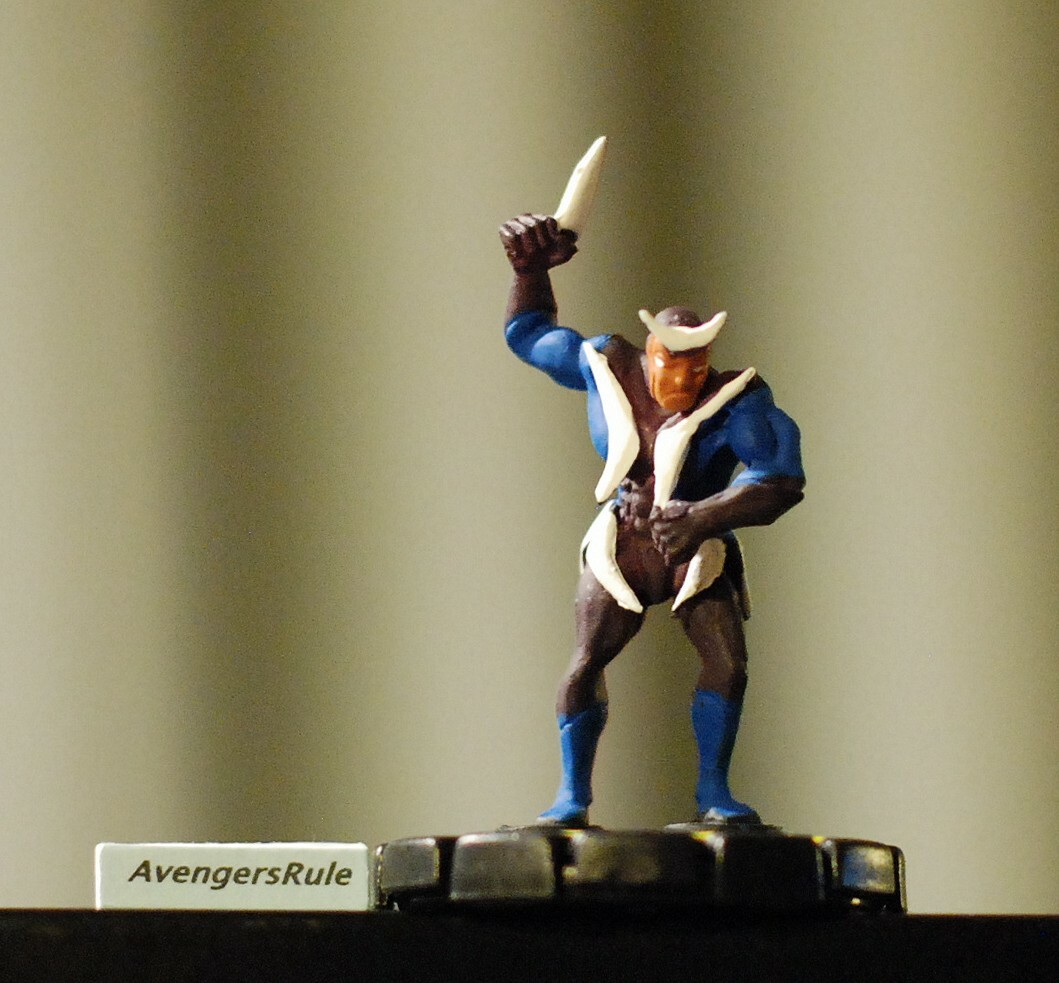 Marvel Heroclix 10 Figure Lot #76 Kingpin Boomerang Blade Falcon Vulture Wizard