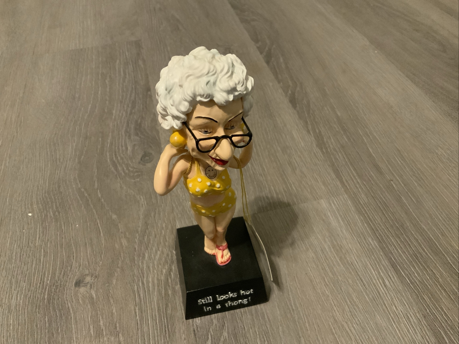 Biddys 12852 Thong Bobblehead Figurine Westland Giftware 2007 Funny Novelty
