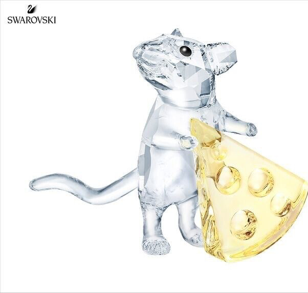 Swarovski Mouse with Cheese MIB #5464939