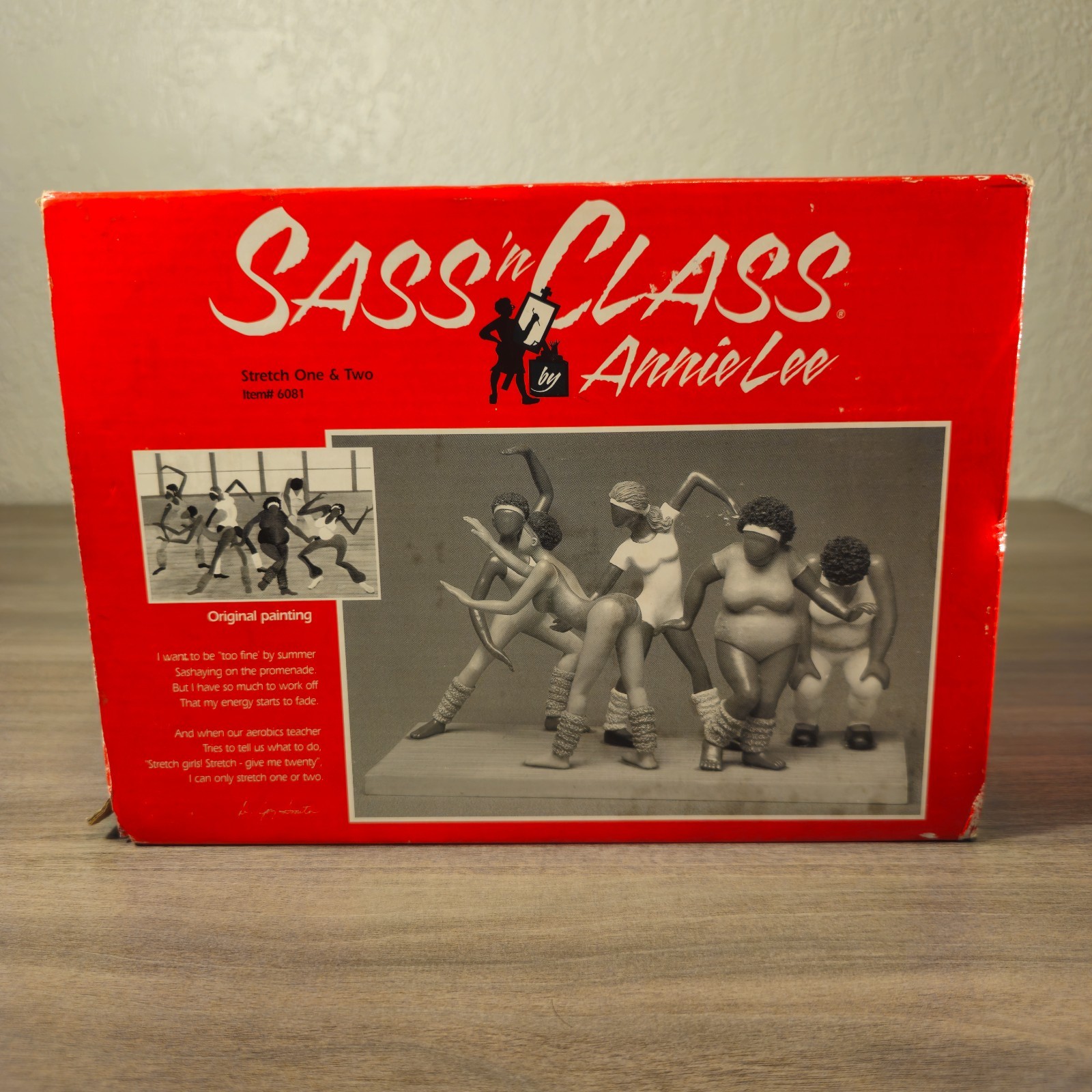 Vintage Annie Lee STRETCH ONE & TWO Sass n Class African American Figurine