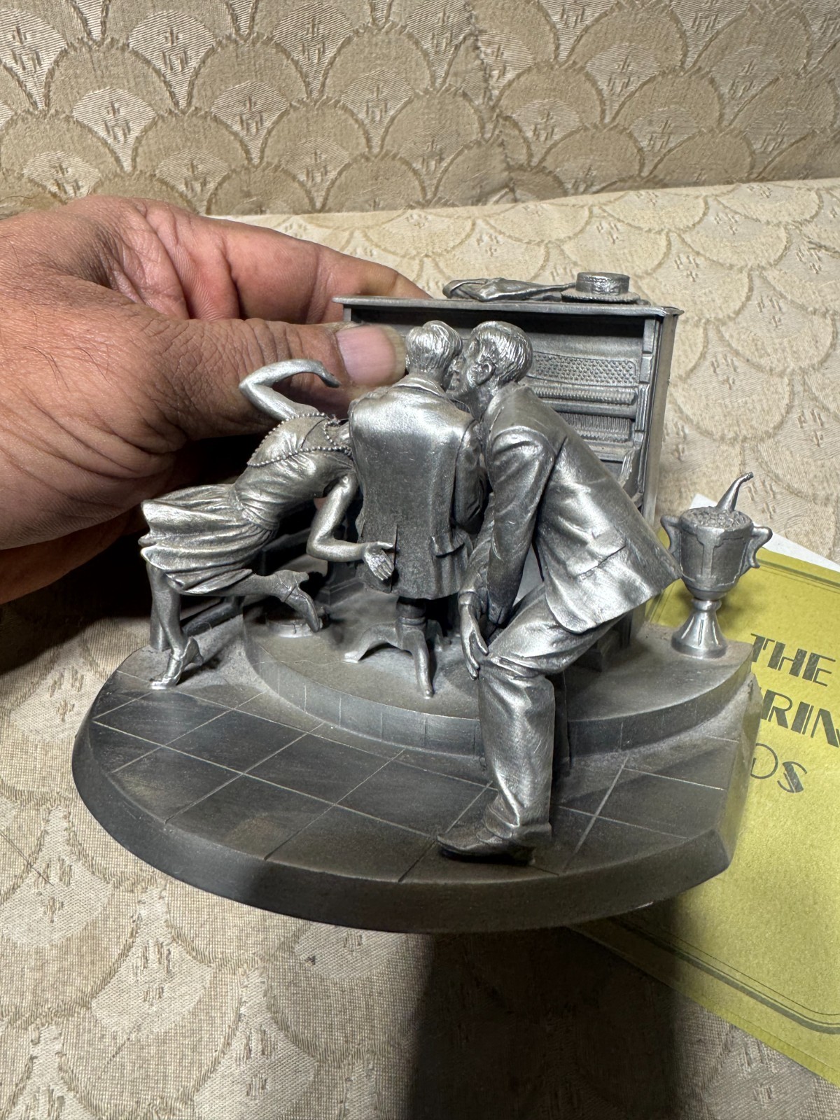 Albert Ciriaco 1978 Franklin Mint “The Roaring 20’s” Fine Pewter With COA