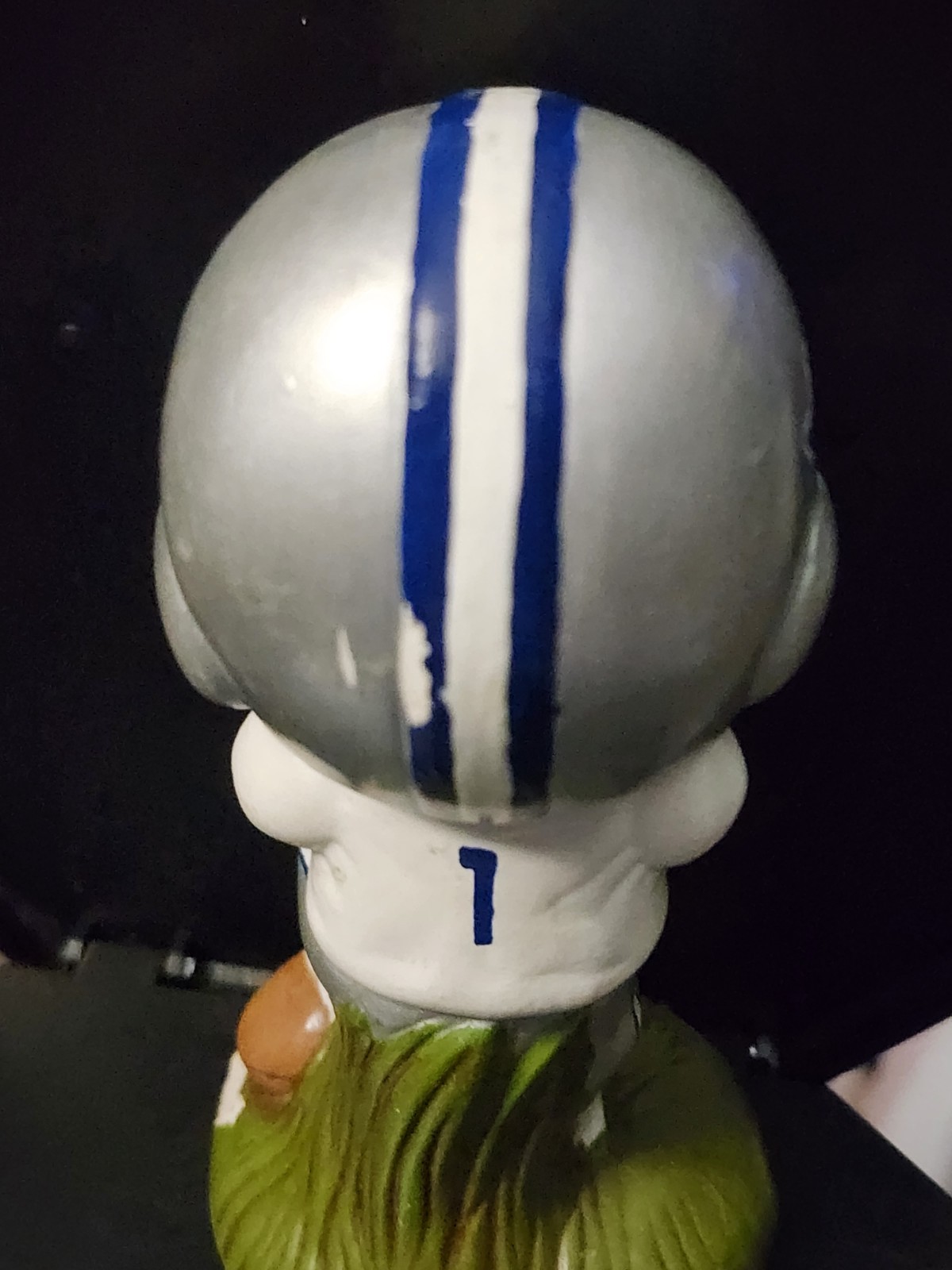 Vintage 1970’s Mold Football Boy Ceramic Figurine Dallas Cowboys #1