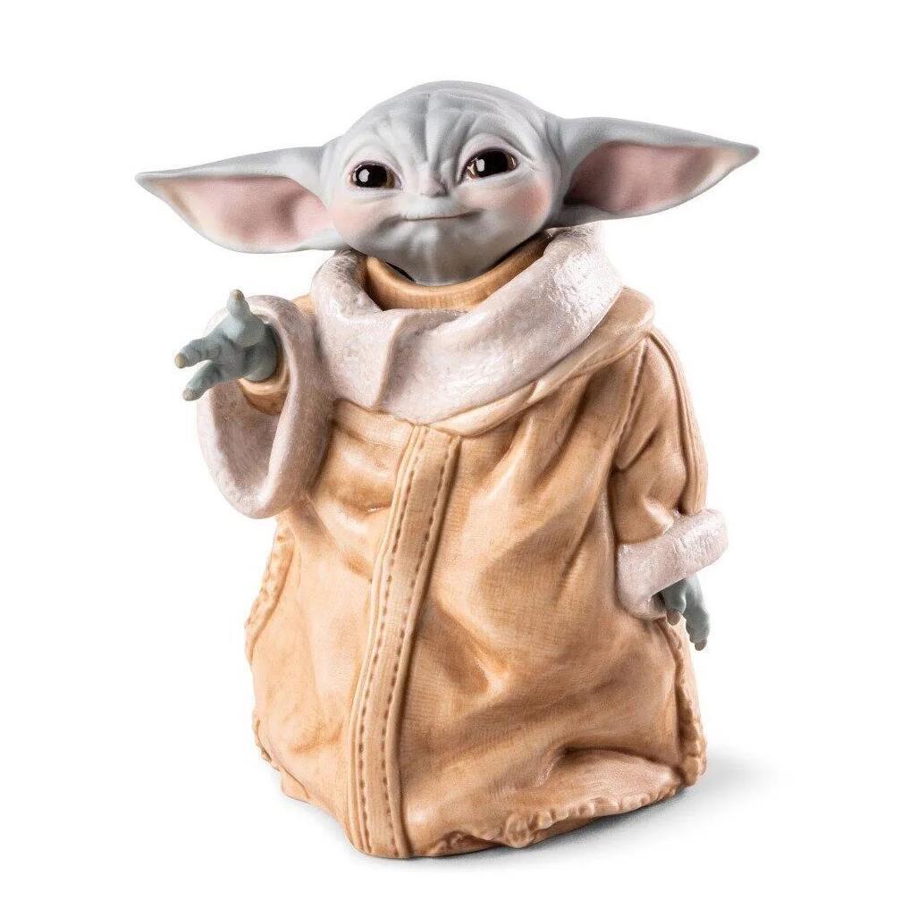 Lladro Feature Film Collection Star Wars Mandalorian Grogu Figurine 1009422
