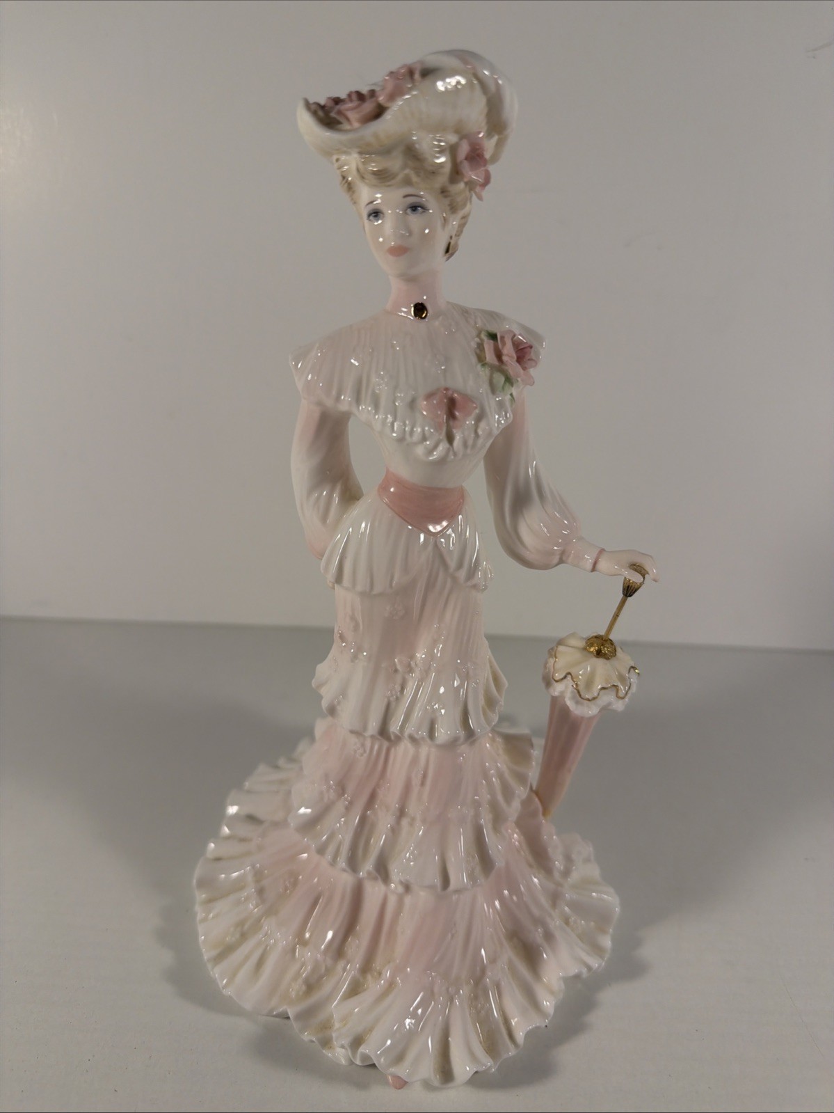 Coalport ‘Lady Alice at the Royal Garden Party’ Ltd Edition Vintage Figurine