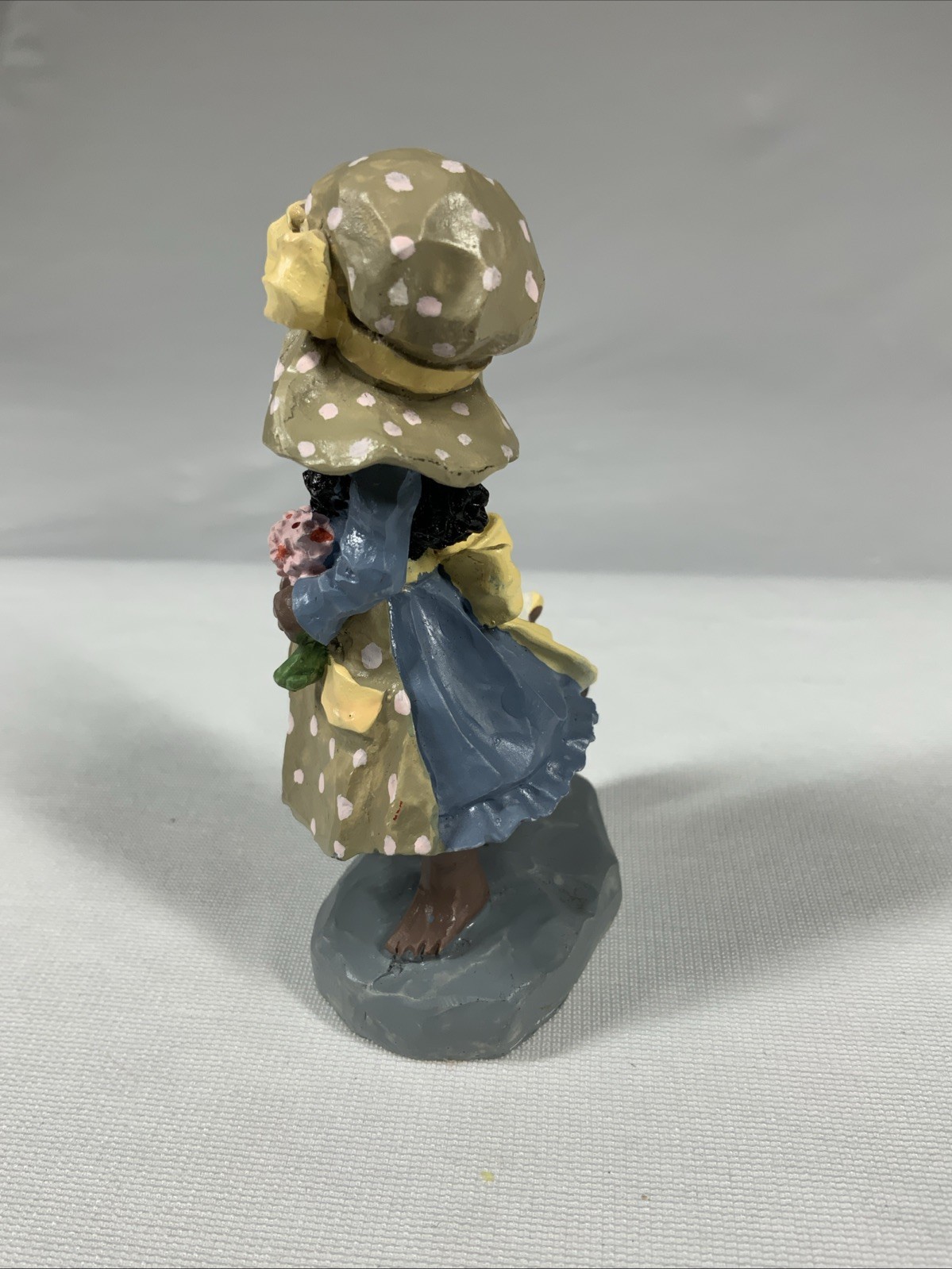 Vintage African American Tiny Figurine 3.5 Inches Tall