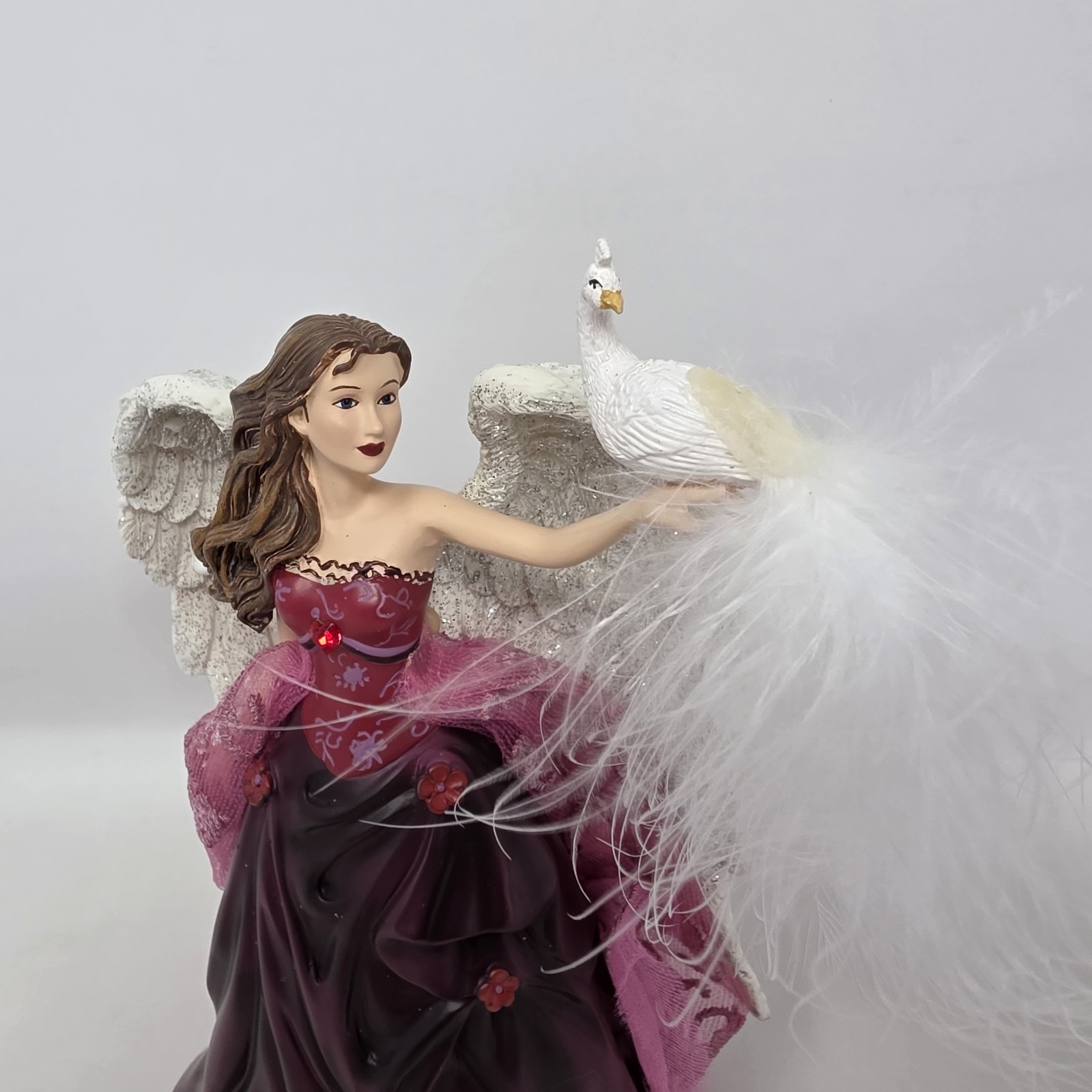 Hamilton Collection Nene Thomas Wings Of Love Angels Of Virtue Figurine Statue