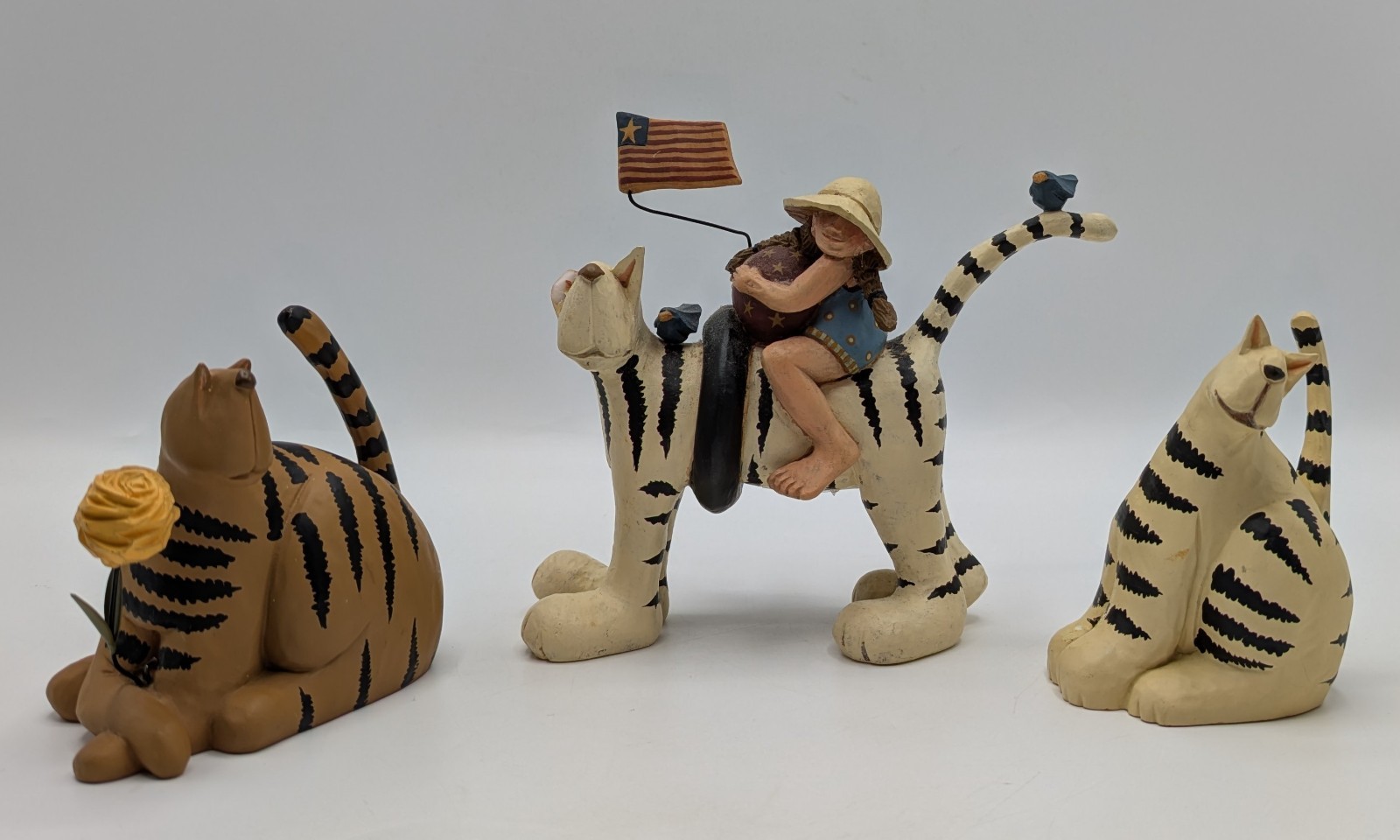 Williraye Studio Cat Kitten Figure Lot Figure ALL HAVE SLIGHT DAMAGE SEE PHOTOS