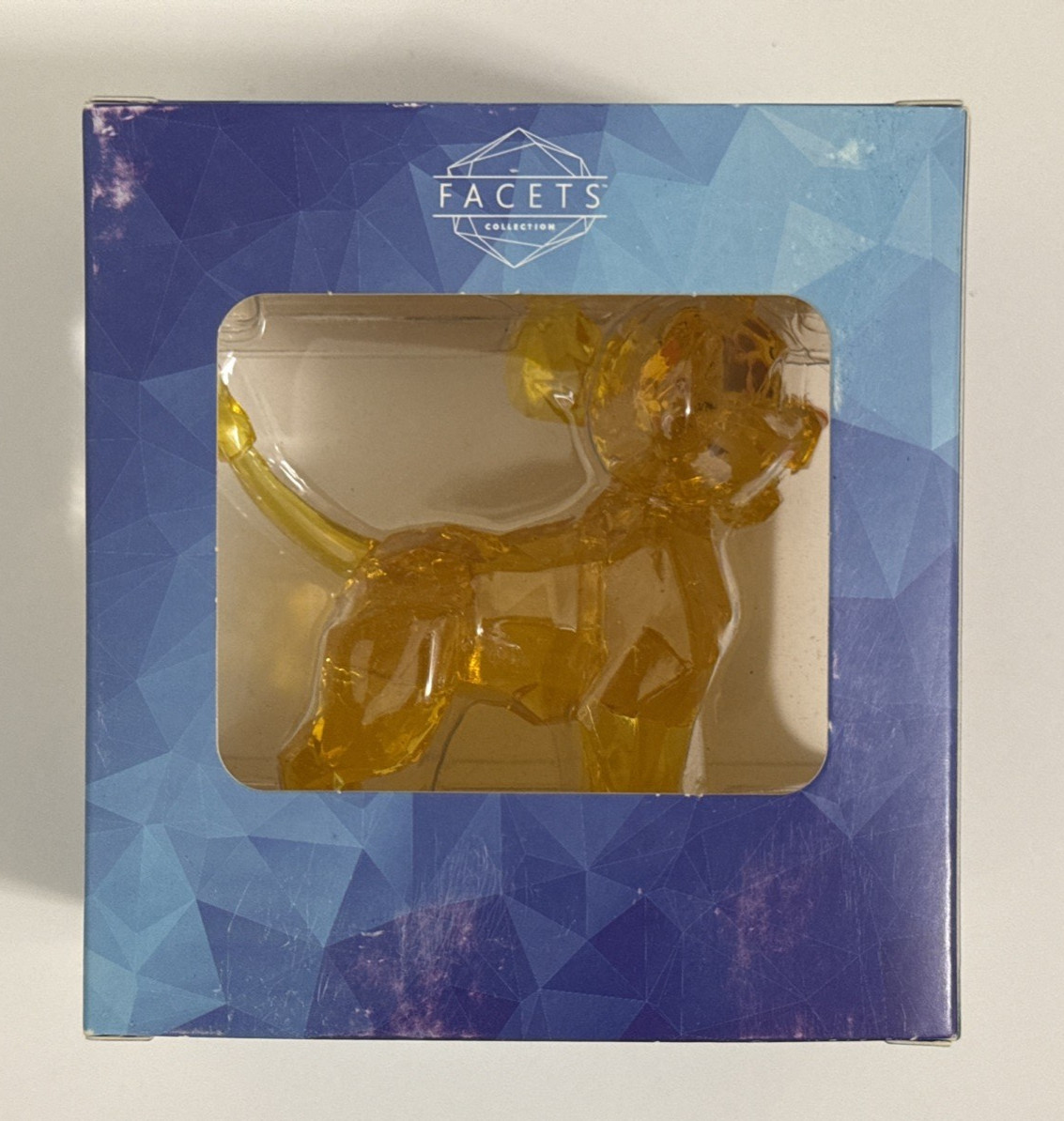 DISNEY Acrylic Facets SIMBA Lion King 3.5″ Enesco NEW In Box NIB