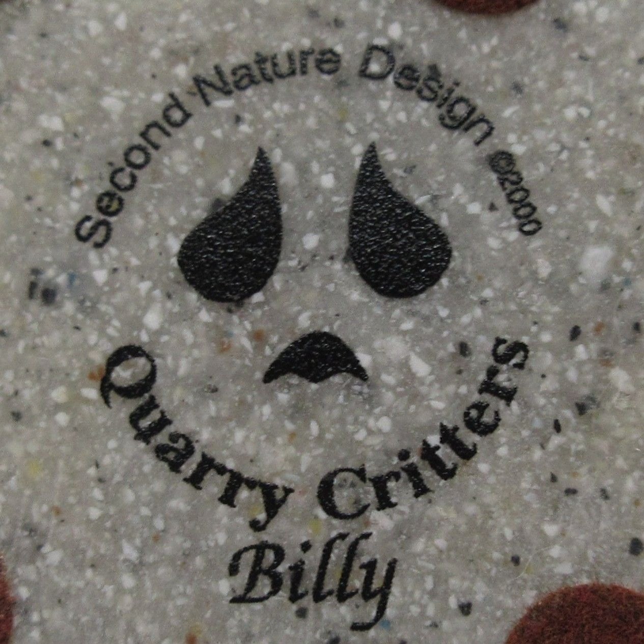 Quarry Critters “Billy” Bear Figurine Second Nature Design Woodland Cabin 4.5″