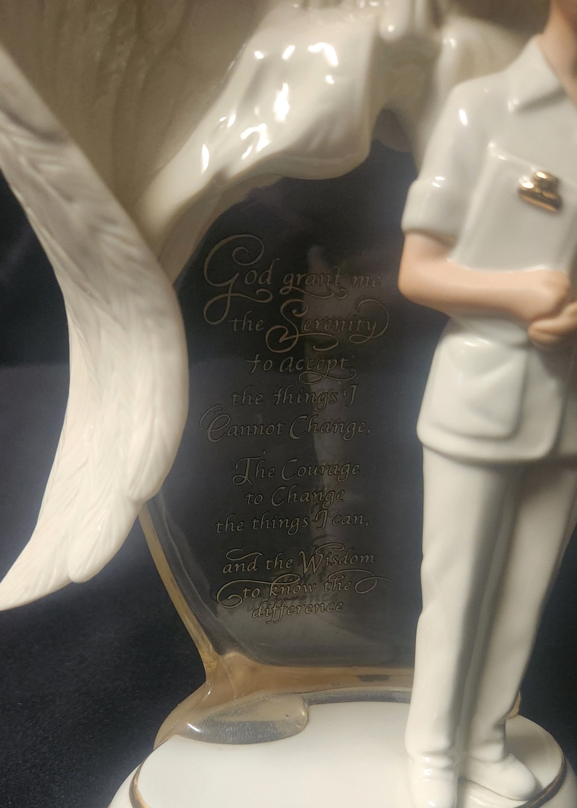Vintage “Angel of Compassion” Nurse Figurine, Bradford Exchange 2001