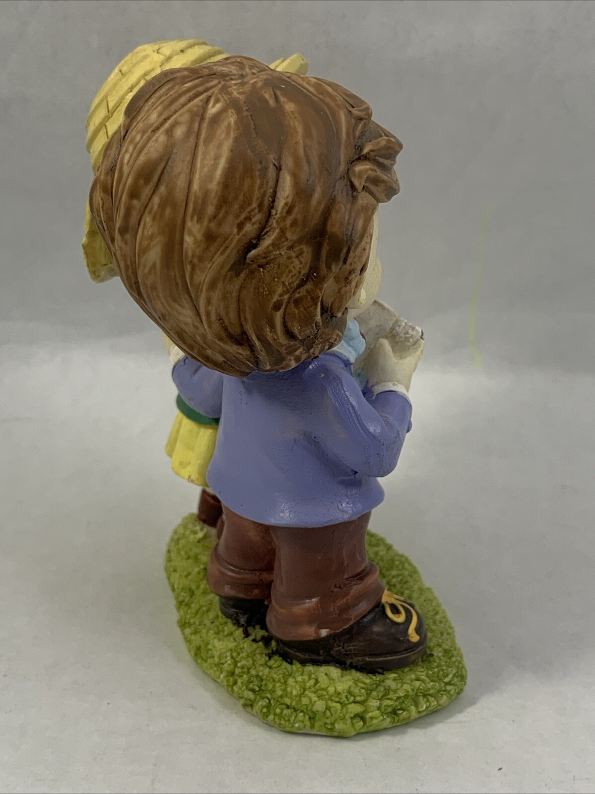 Tender Times Singing Girl & Boy Figurine 4 Inch Vintage Choir Children Cute