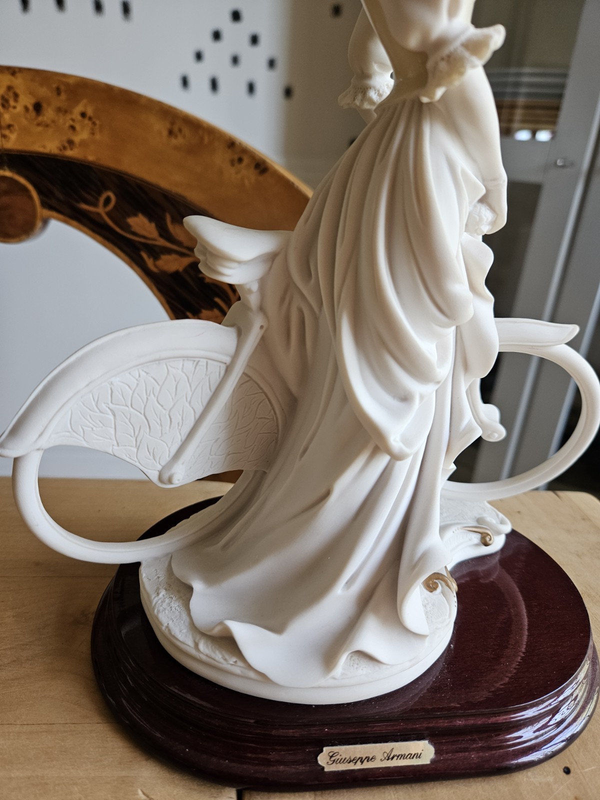Giuseppe Armani Porcelain Figurine “Sunday Ride” 0531F Damina Con Bicicletta