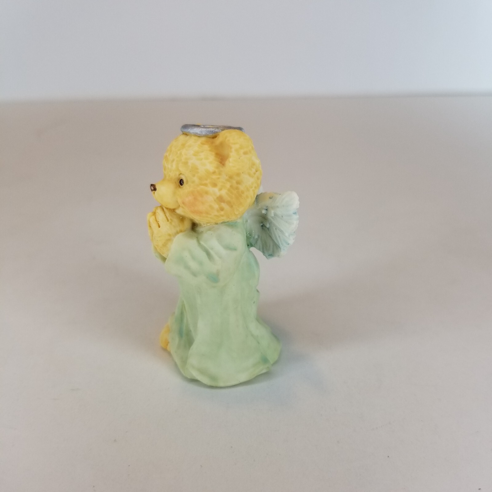 Vintage Angel Teddy Babies Mini Miniature praying bear hands Approx2.5″Figurine.
