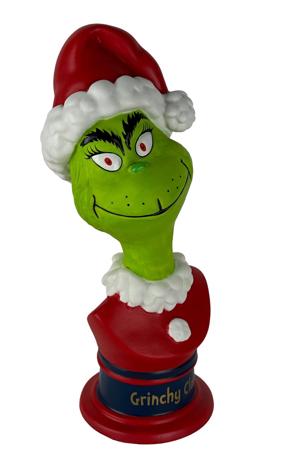 Grinchy Claus NEW Hallmark Dr Seuss Figurine How the Grinch Stole Christmas #ed