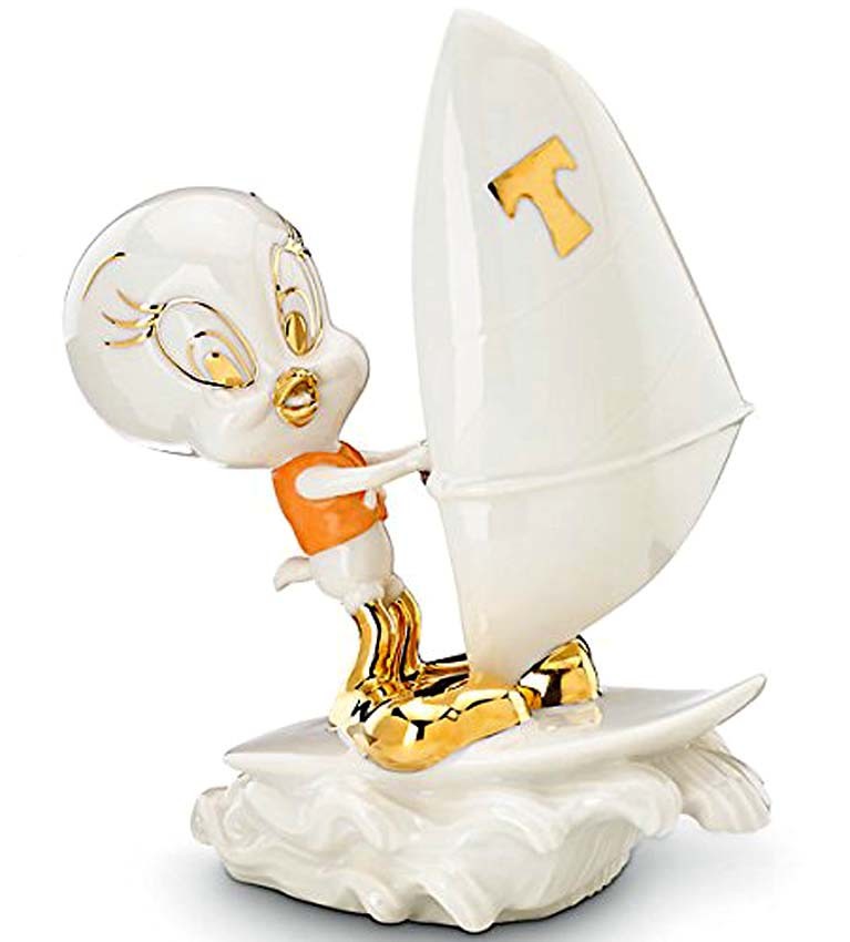Lenox Tweety Windsurfing Looney Tunes Bird Figurine #842717 New In Box