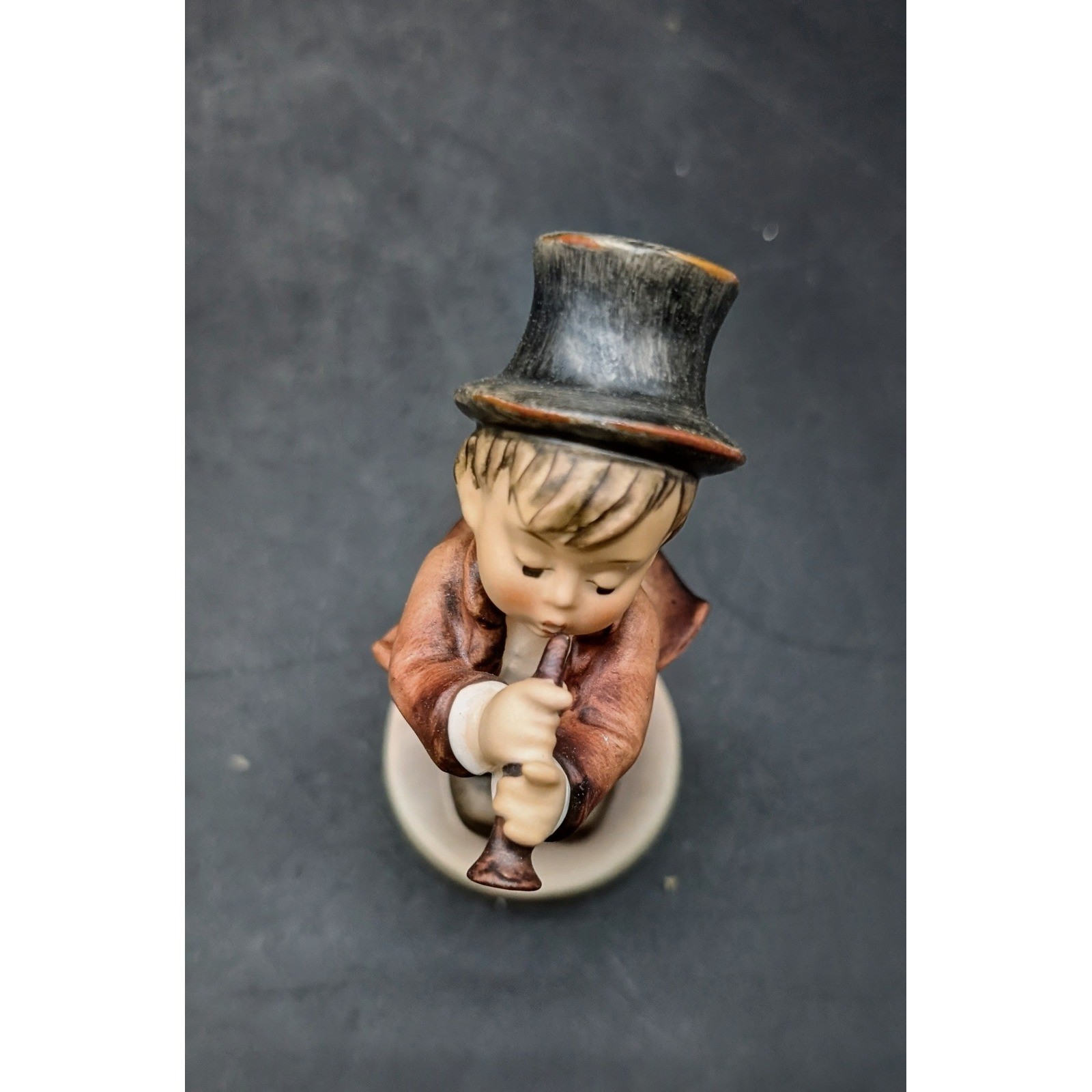 Goebel Hummel Serenade Figurine Boy with Flute and Top Hat Germany