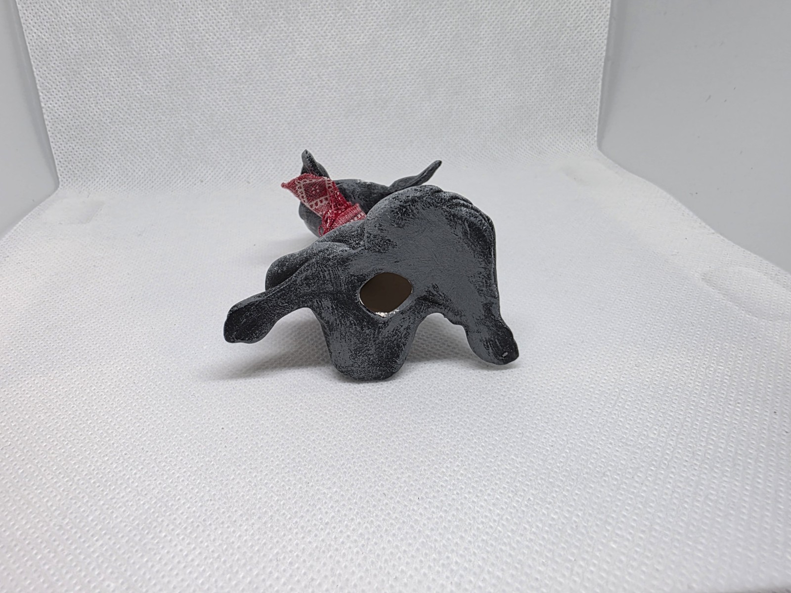 Vintage Porcelain Fun Cartoon Howling Coyote Figurine