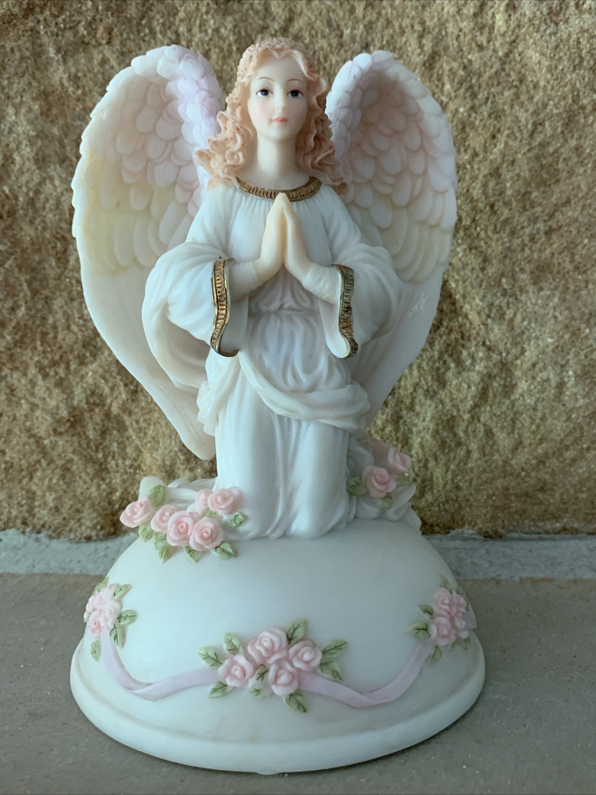 Roman Seraphim Classics Angel Music Box/Iris/”The Rainbow’s End”#78002-1995
