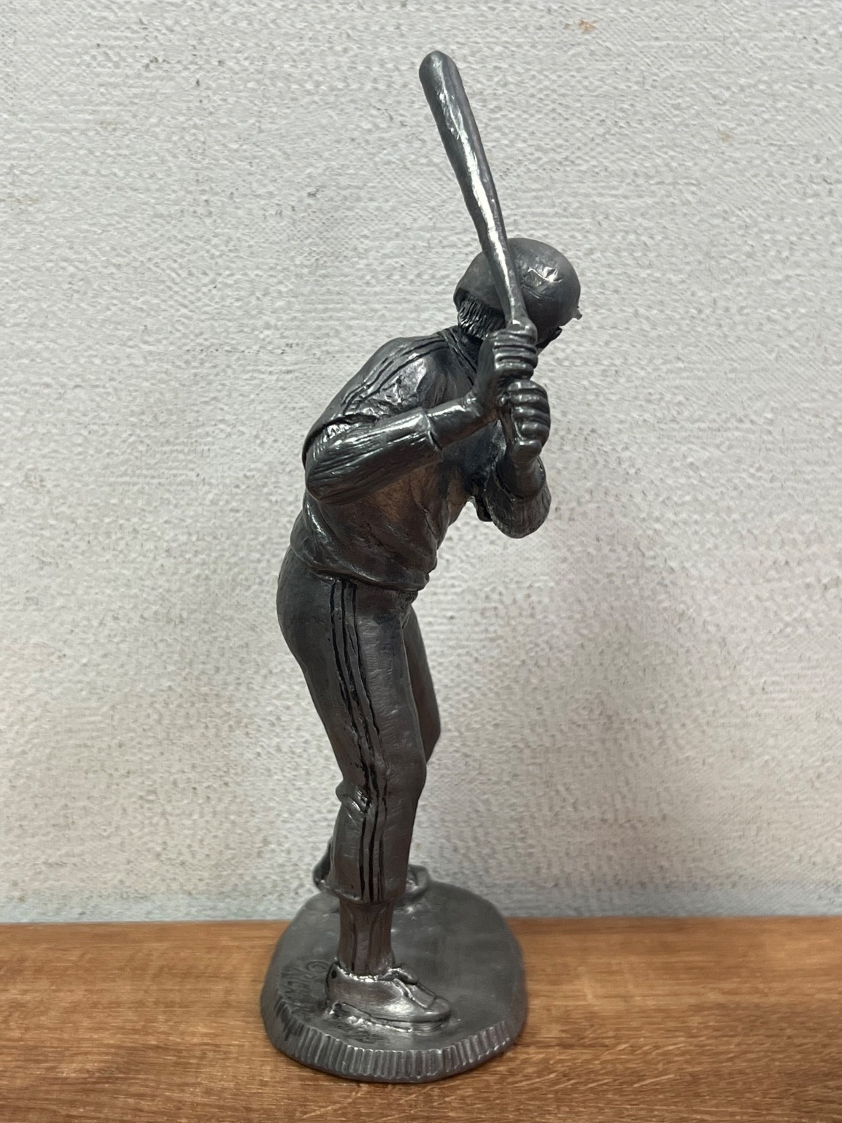 Michael Ricker Pewter Sculpture Baseball Player USA