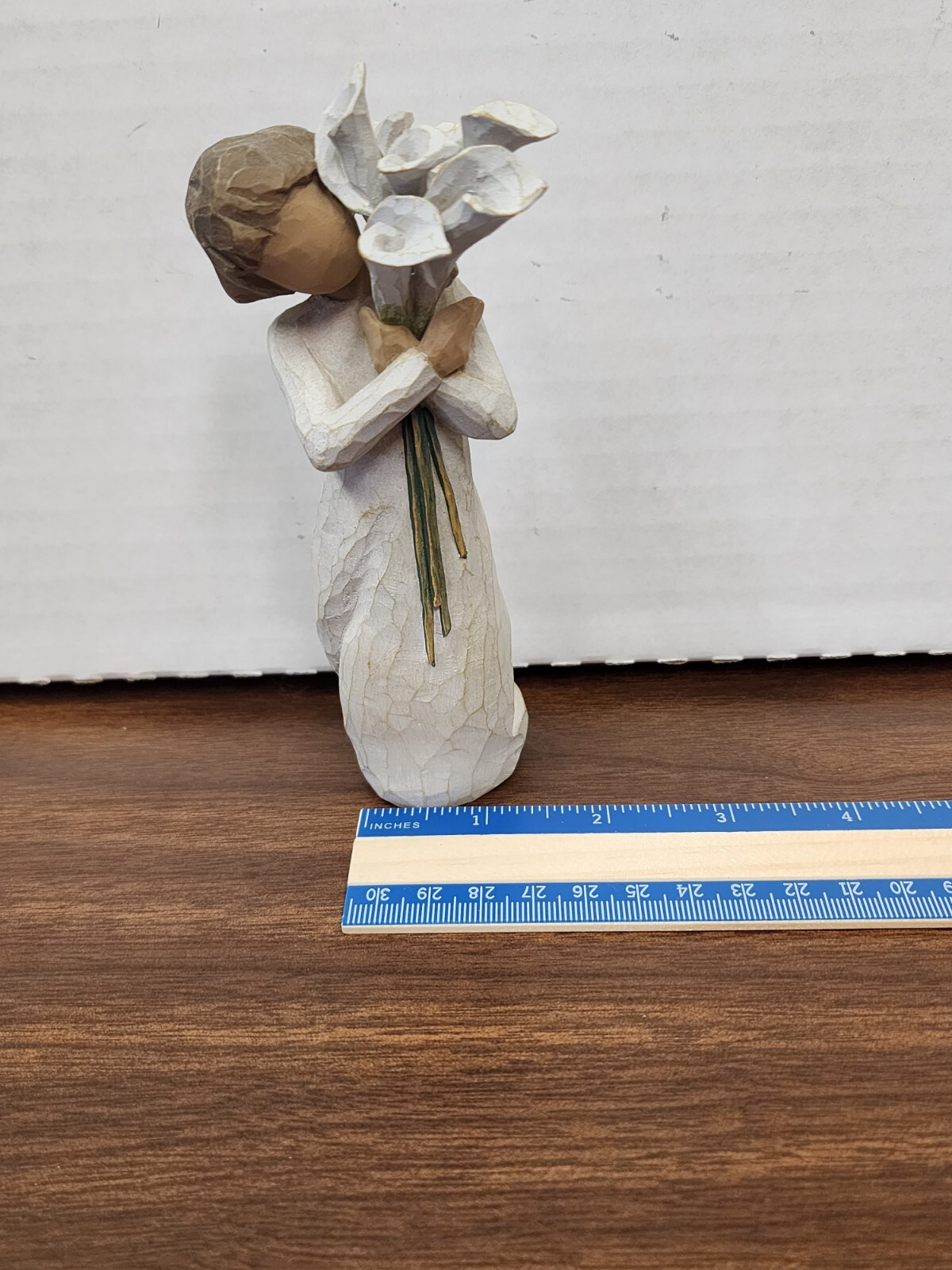 Demdaco Willow Tree Angel Of Beauty/Love & Beautiful Wishes Figurines Lot Of 3