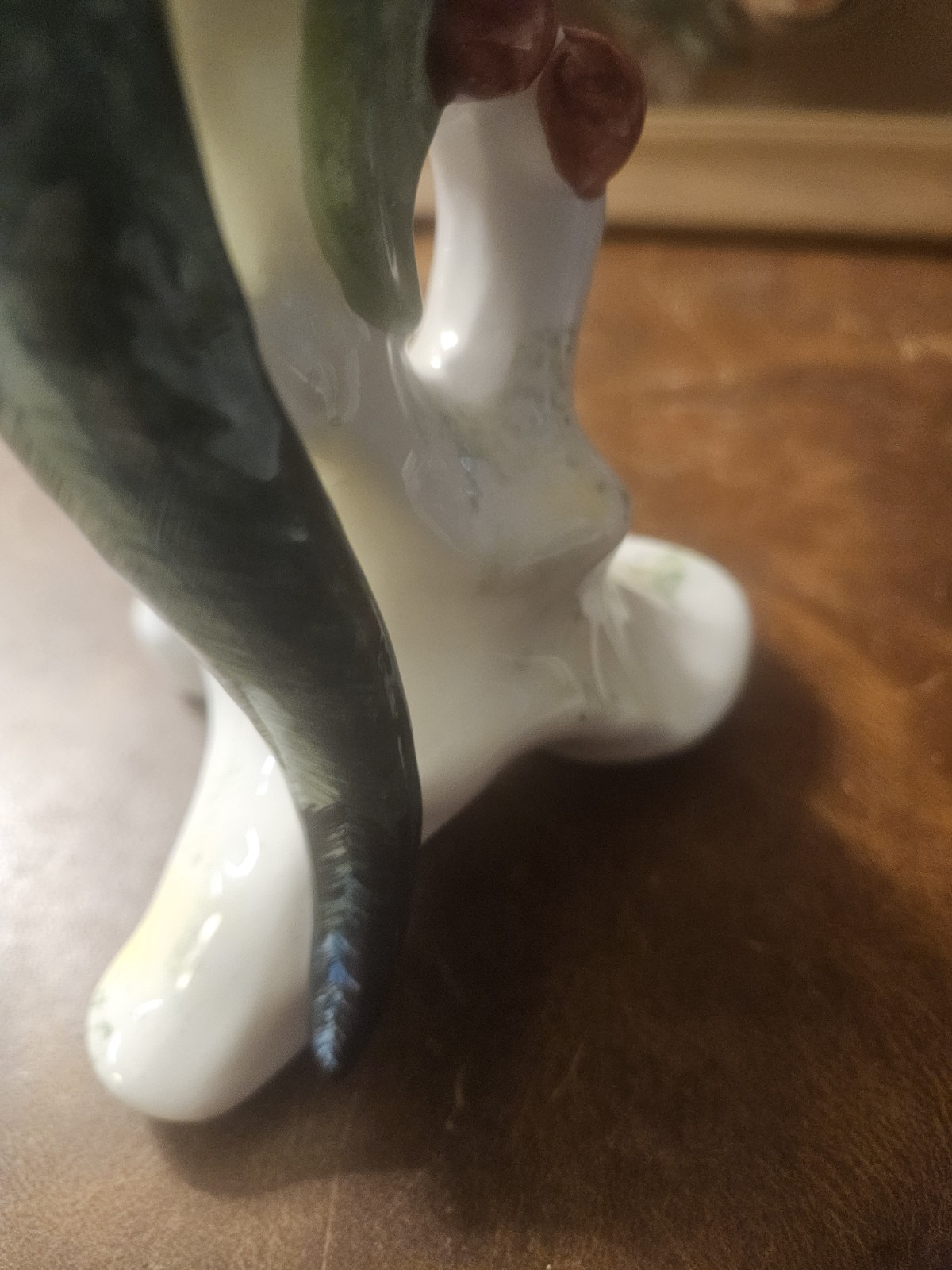 Chelsea House Parrot Figurine Italy 9 1/2″ Tall EUC 1980’s?