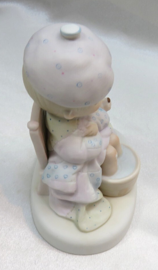 ENESCO Precious Moments Figurine – God is Watching Over You – J&D – Vintage 1981