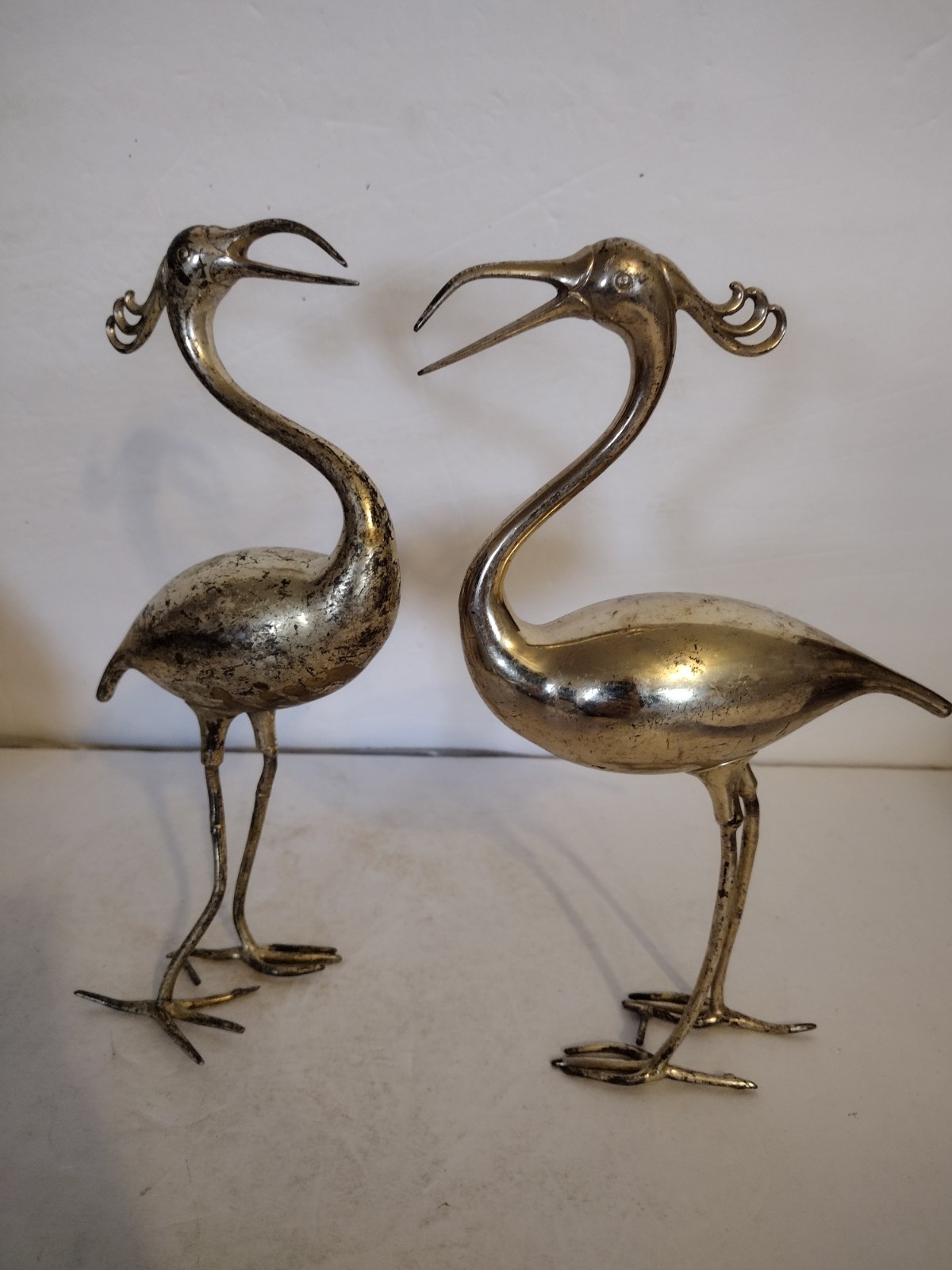 Pair Of J.B. Jennings Brothers 10″ Tall Metal Sculptures Figures