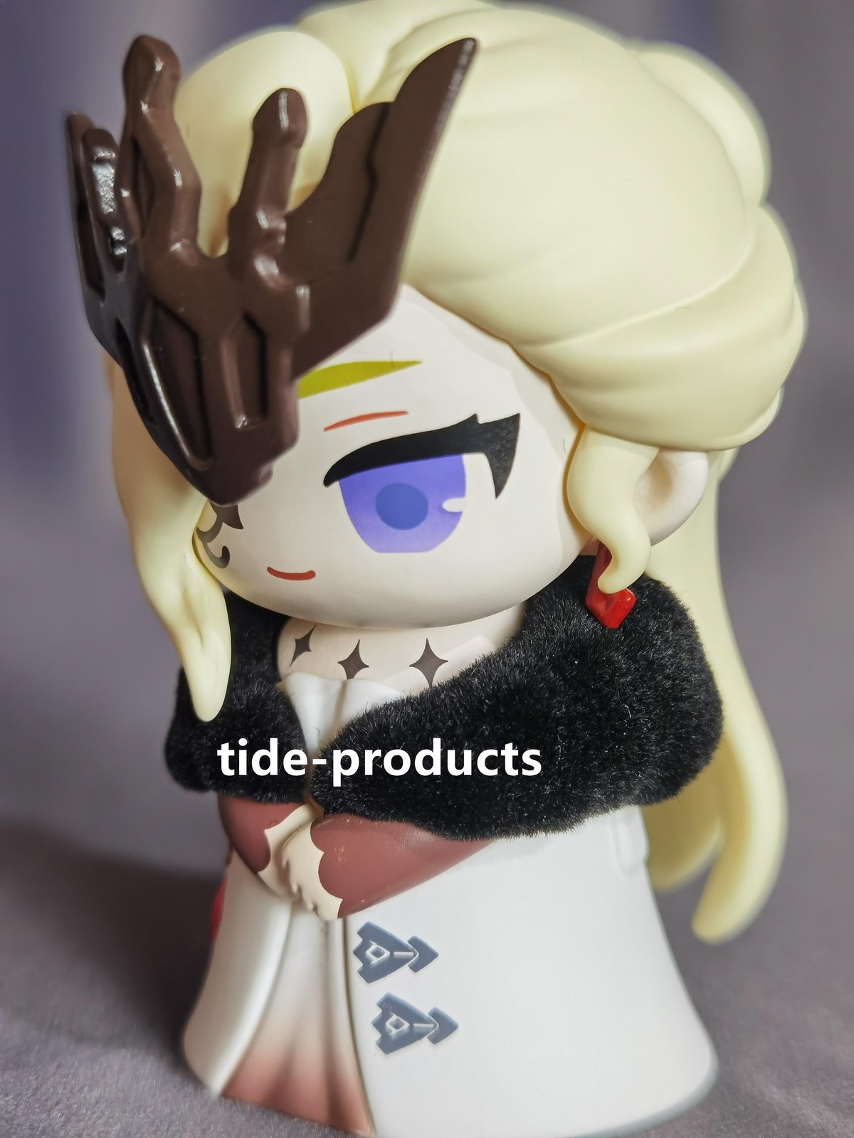 miHoYo Official Genshin impact Fatui La Signora Figure Acrylic Stand Badge Card