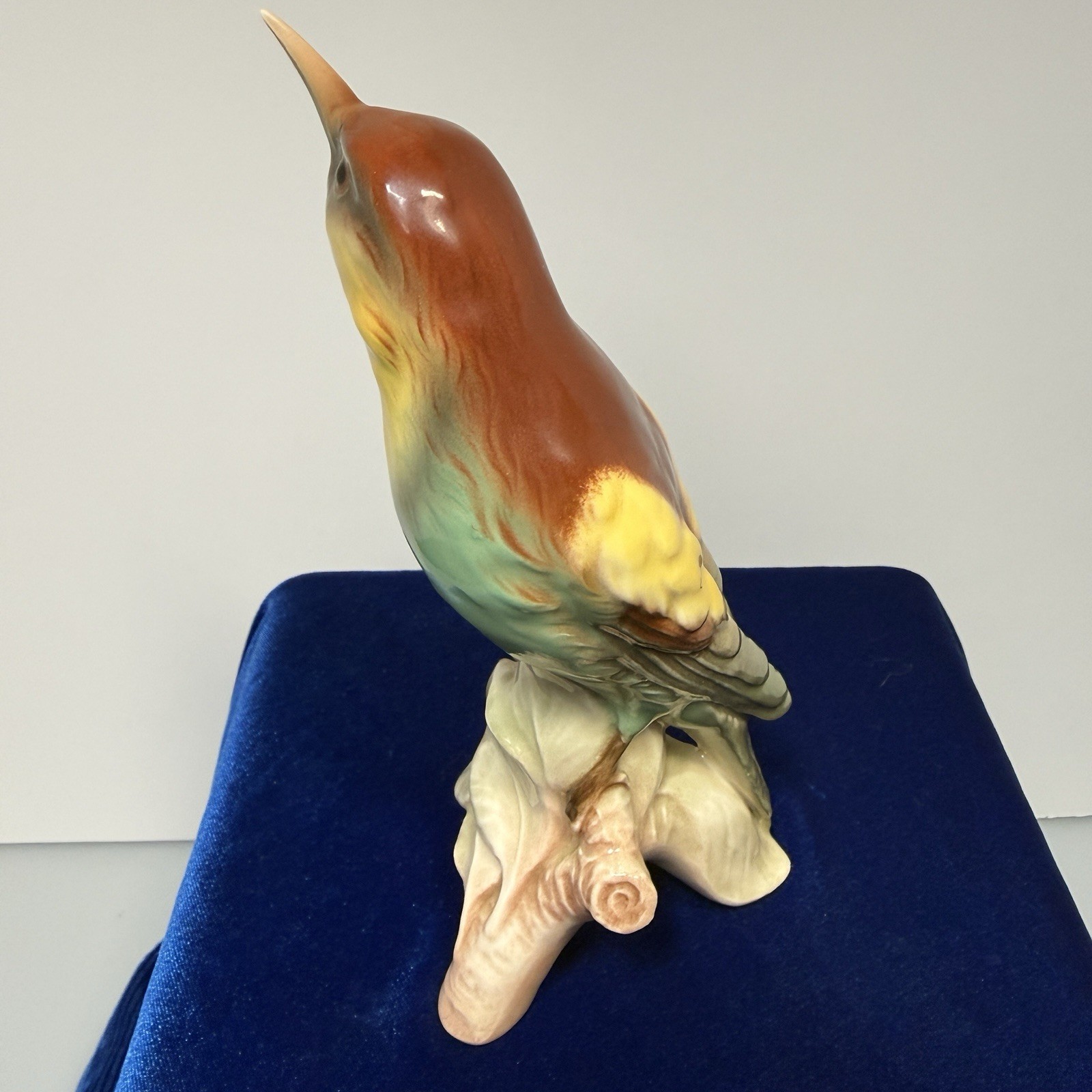 Goebel Bee Eater Bird Figurine W Germany Bee In Vee Mark EXCELLENT 7 Inches