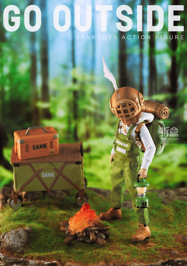 Sank Toys Camper Go Outside 1/12th Limited Collectibles Action Figure Deluxe Ver