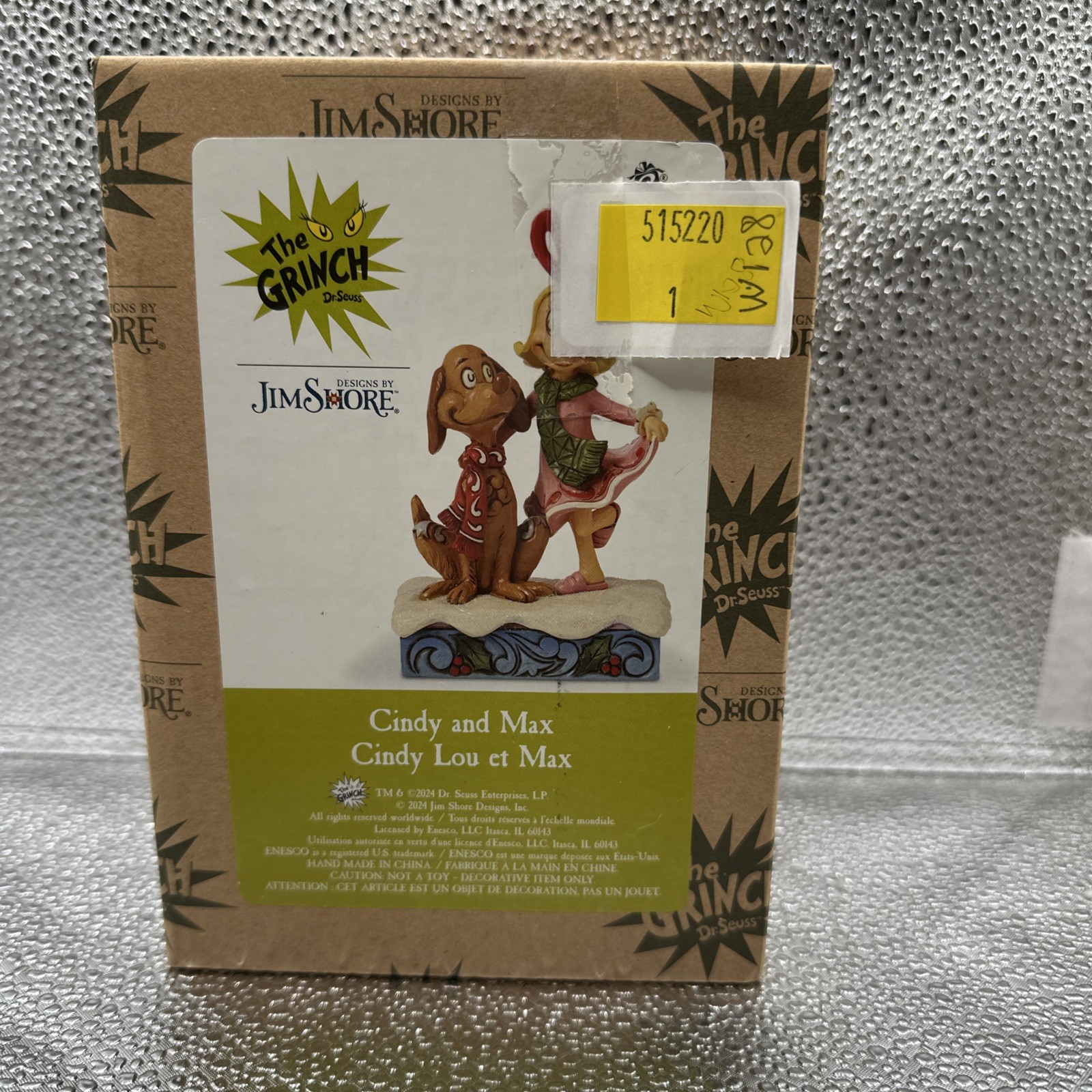 Jim Shores The Grinch Cindy And Max NIB 2024 6015220