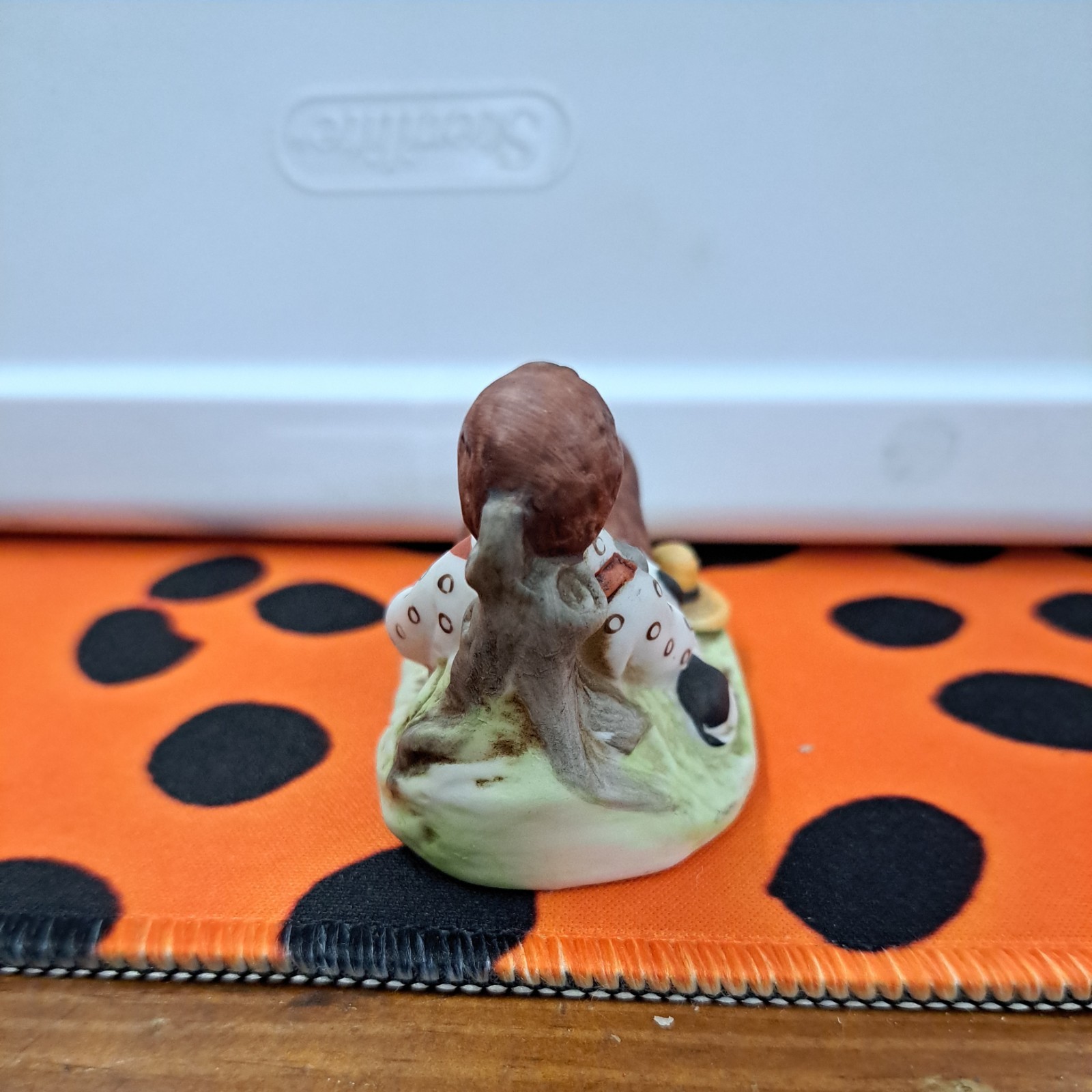Norman Rockwell 1979 Miniature “Lazy Bones” & “Leap Frog” Figurine NR208 & NR209