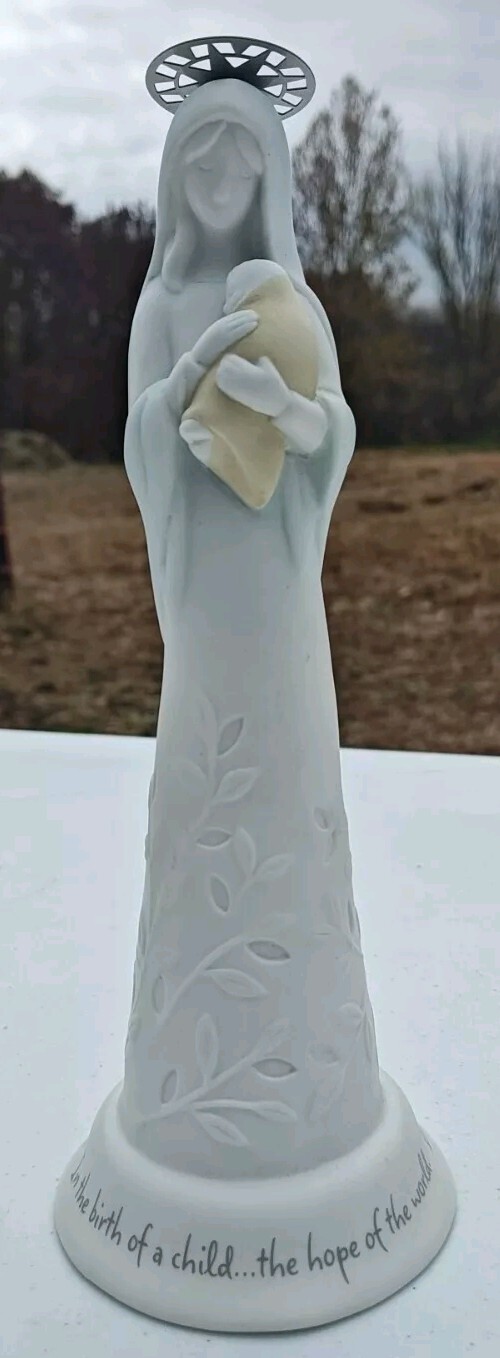 Hallmark Joanne Eschrich Artist Collection Hispanic Estatuilla de Maria y Jesus