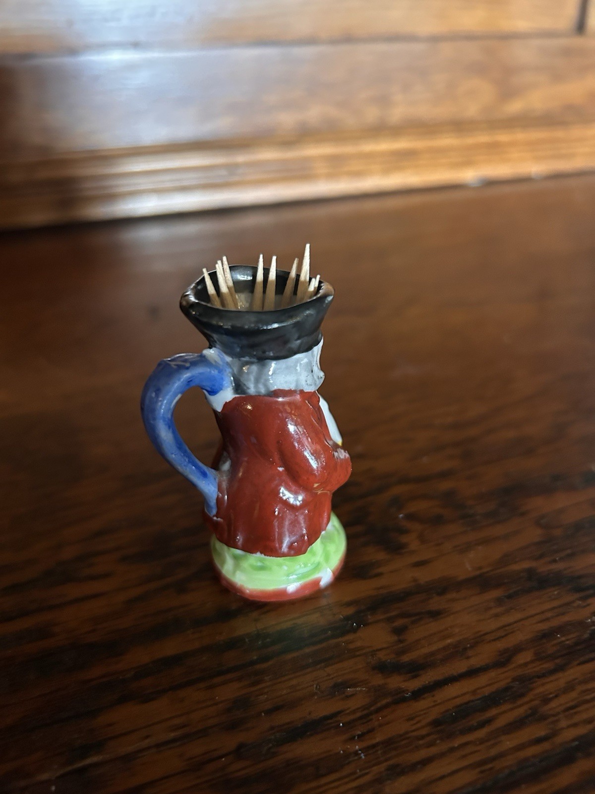 Mini Toby Mug/Toothpick Holder 2.5 H X 1.25 W