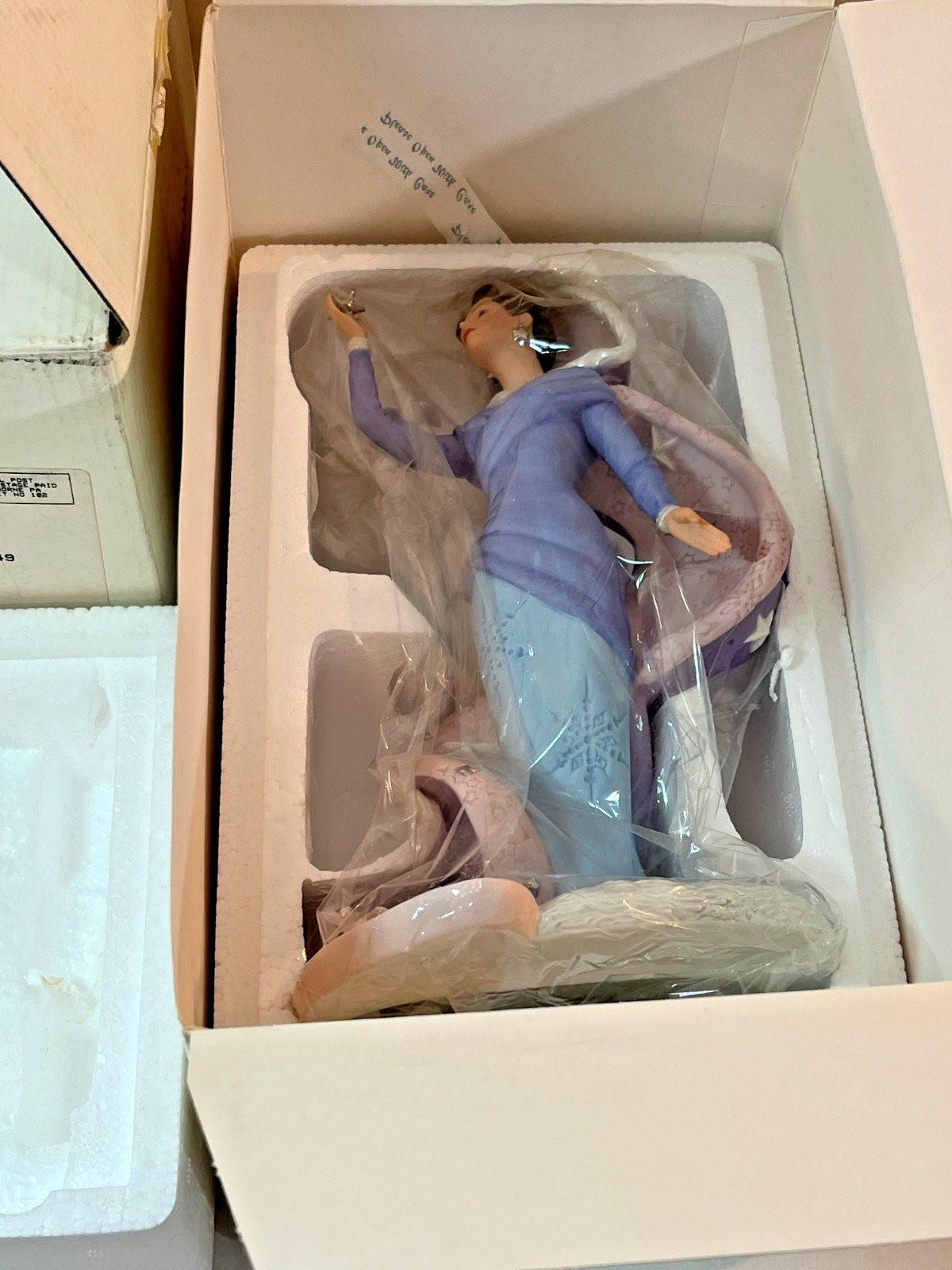 Lenox 2000 Christmas Princess Clarissa + Orig. Shipping Box