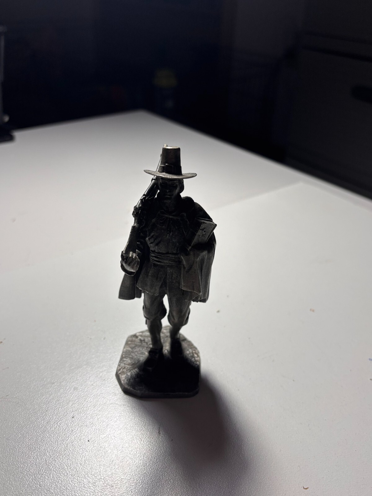 The Pilgrim – Danbury Mint Pewter Legendary Americans Series