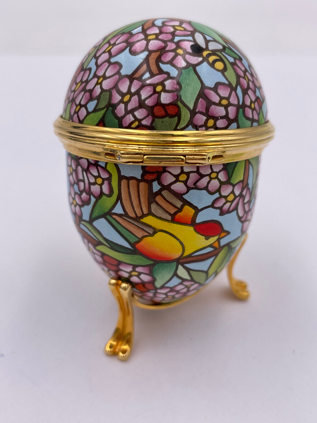Halcyon Days Enamels – 1999 Easter Egg – Trinket Box – #HDEA1999